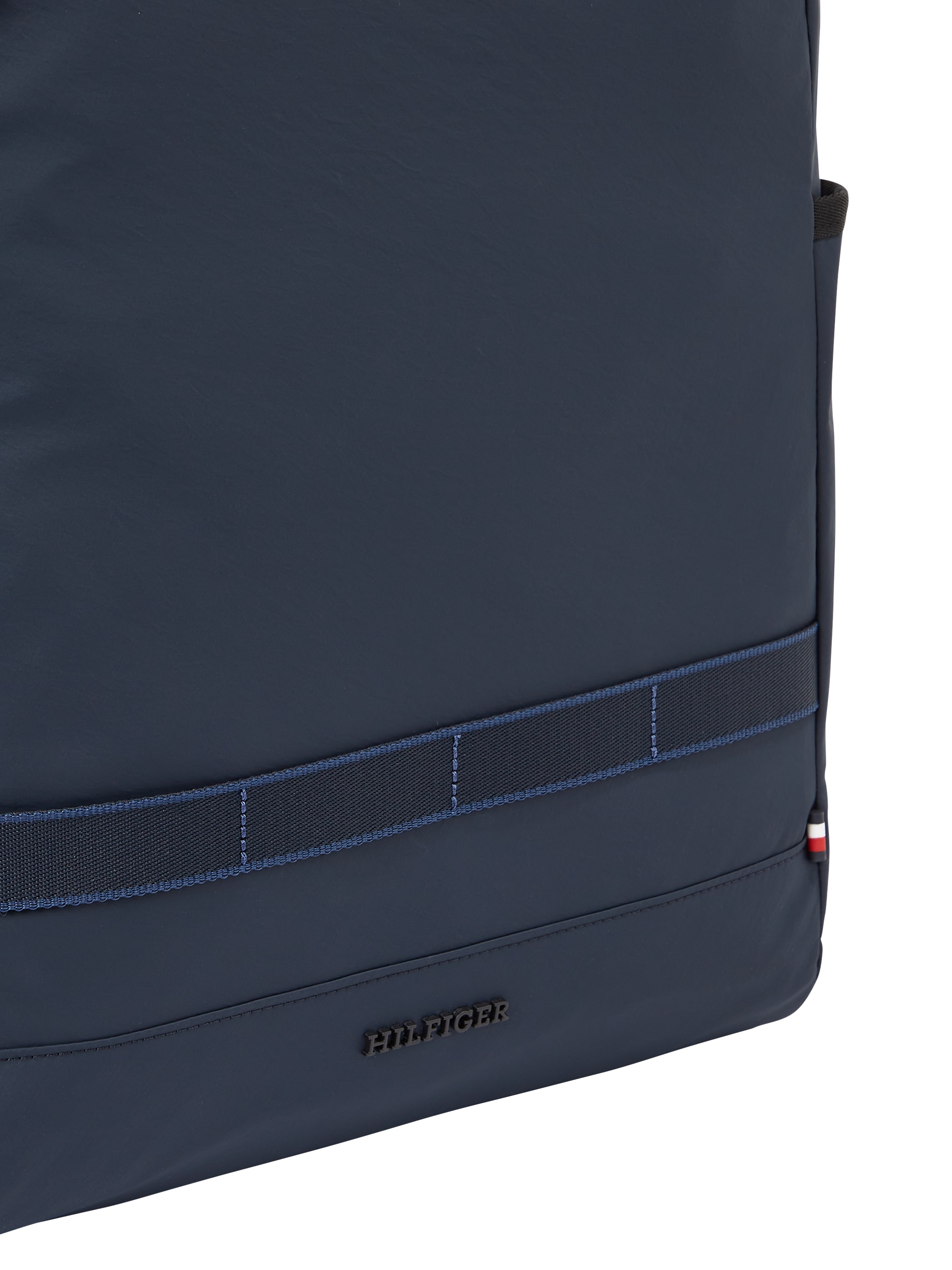 Tommy Hilfiger Freizeitrucksack »TH COLOUR ROLLTOP BACKPACK«, Men Reiserucksack, Travelbag mit praktischen Seitentaschen
