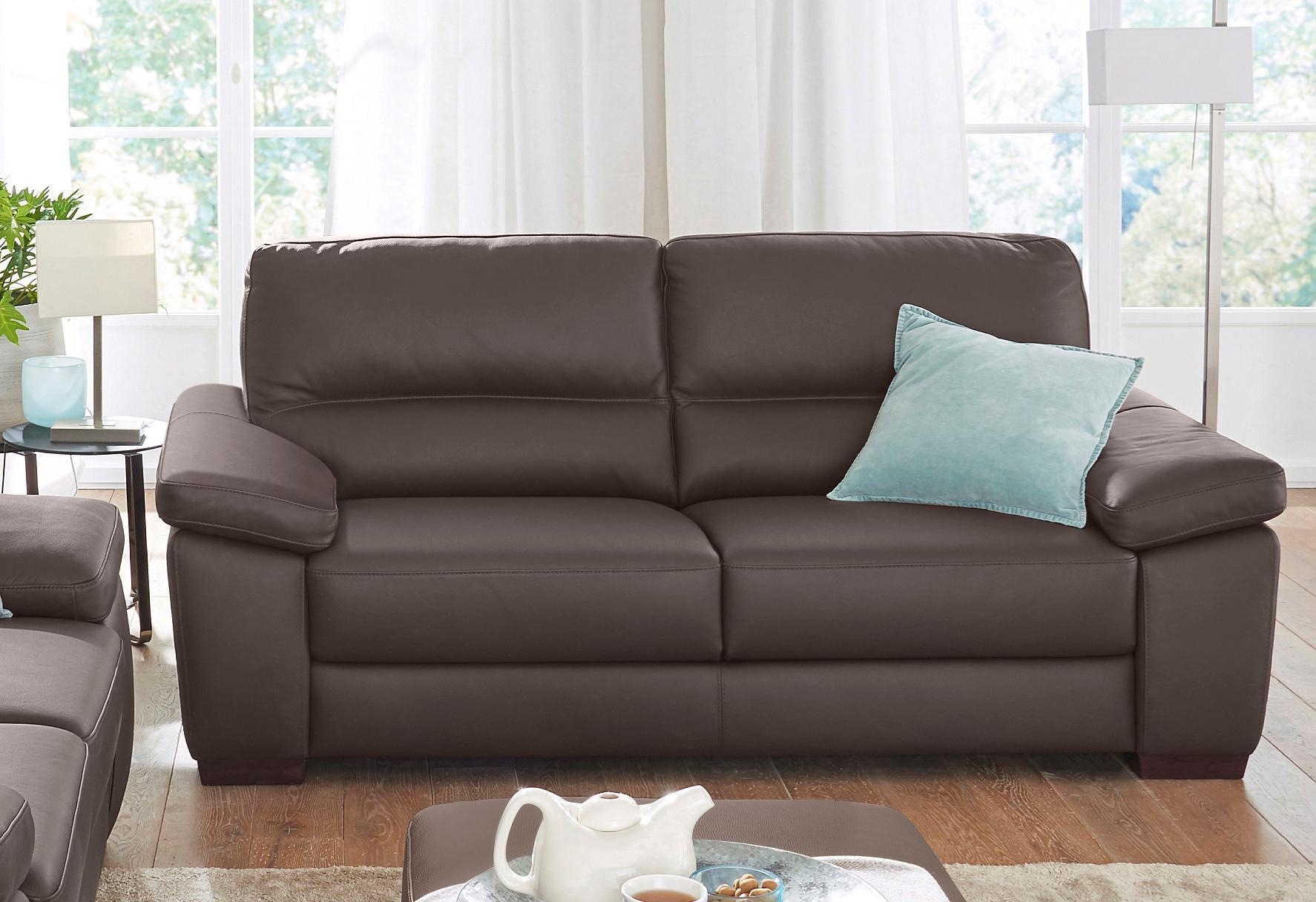 CALIA ITALIA 2-Sitzer »Gaia, hochwertiges Ledersofa mit erstklassigem Sitzk günstig online kaufen