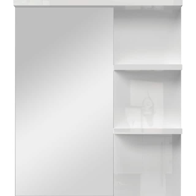 Places of Style Wandspiegel »Piano«, UV-lackiert, mit Ablagen auf Rechnung  bestellen