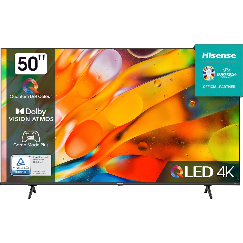 Hisense QLED-Fernseher »50E77KQ«, 126 cm/50 Zoll, 4K Ultra HD, Smart-TV