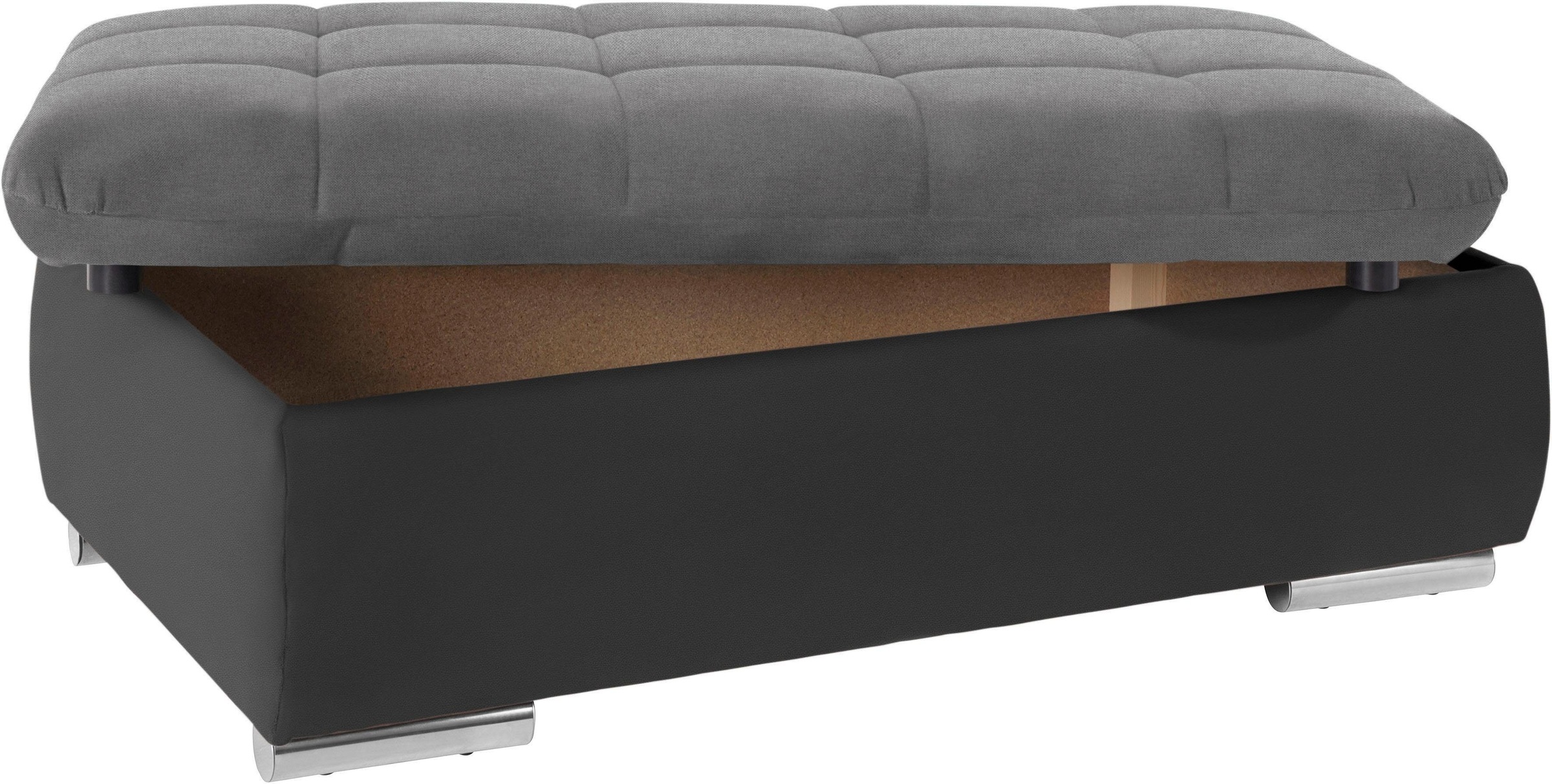 DOMO collection Hocker »Mona«, mit Stauraumfach