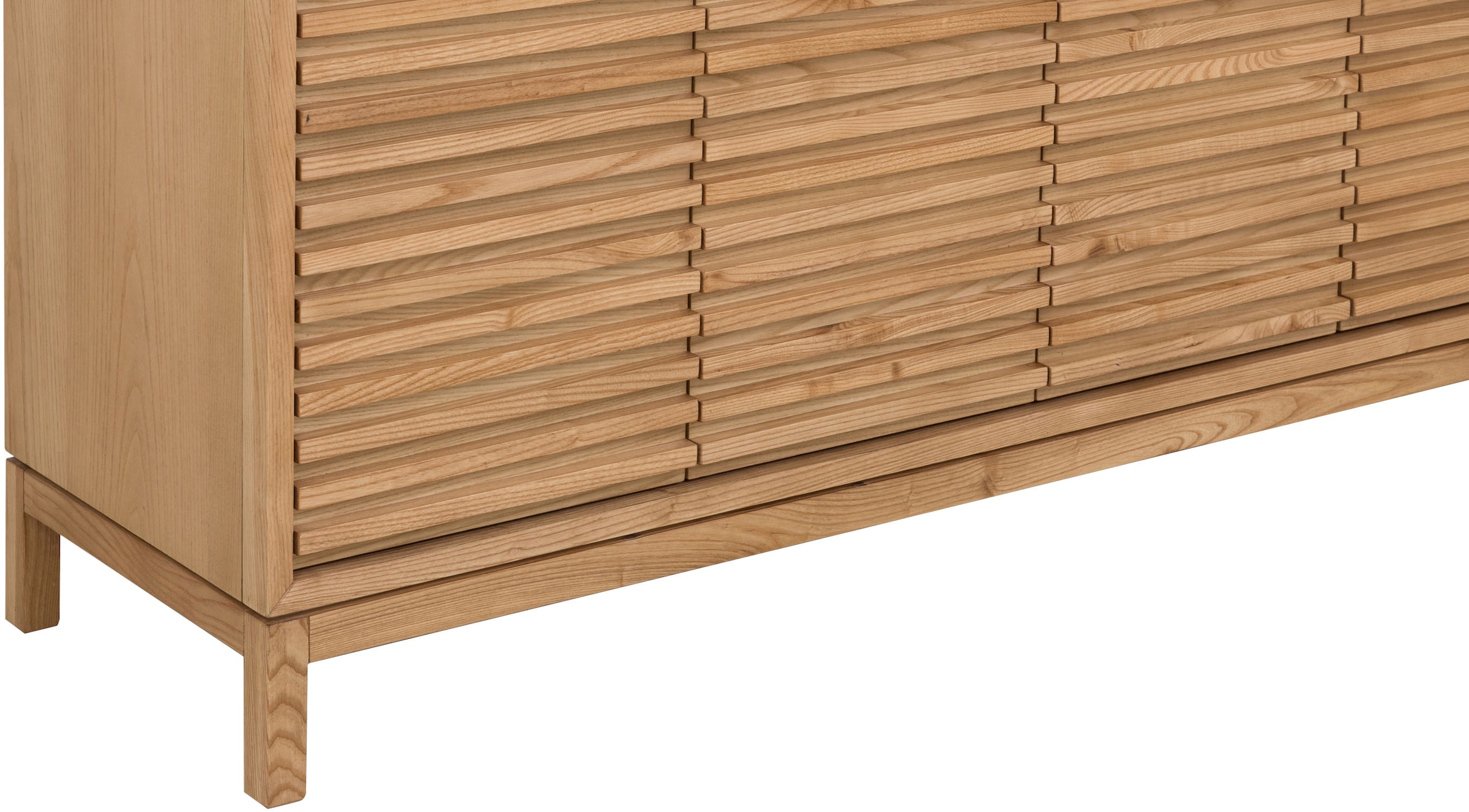 andas Sideboard »Tanner 4-türiges Sideboard aus Eschenholz« 1 Stk. tlg.