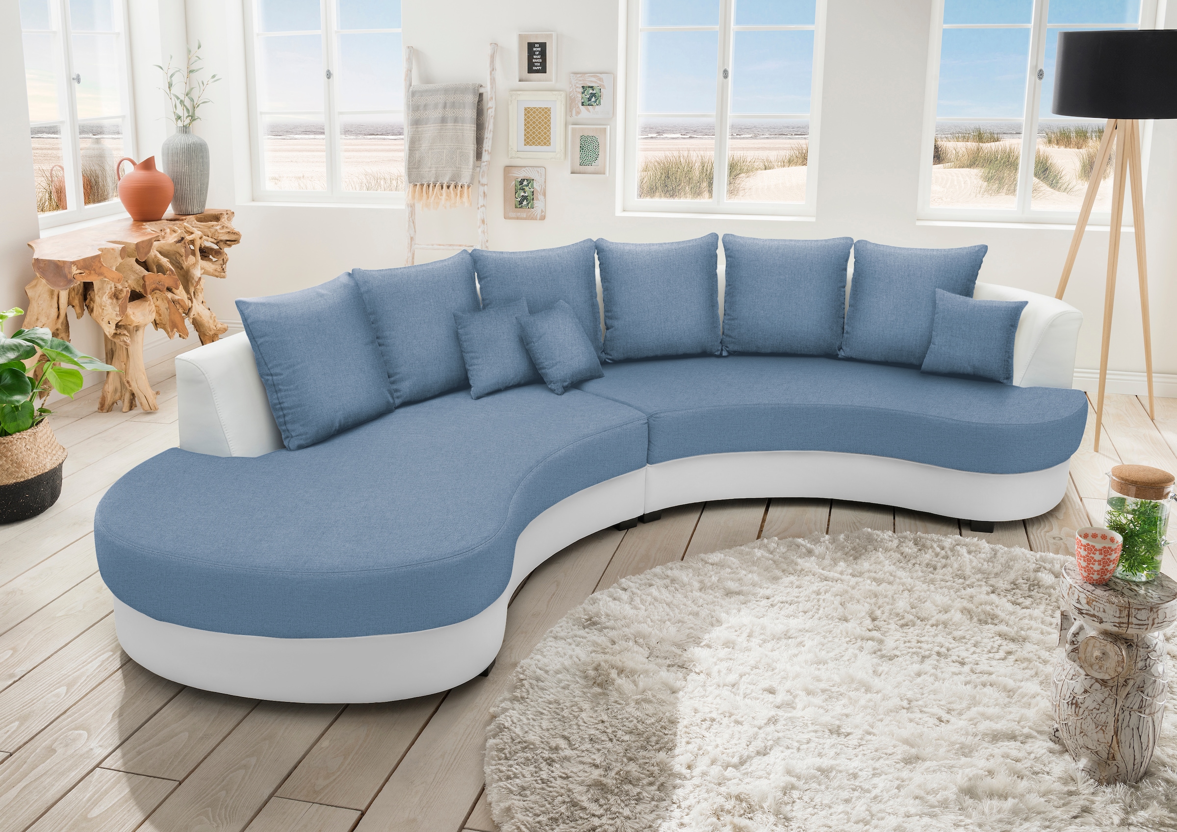 Home affaire Ecksofa »Limoncello organische Formensprache, OTTOs Choice, L- günstig online kaufen