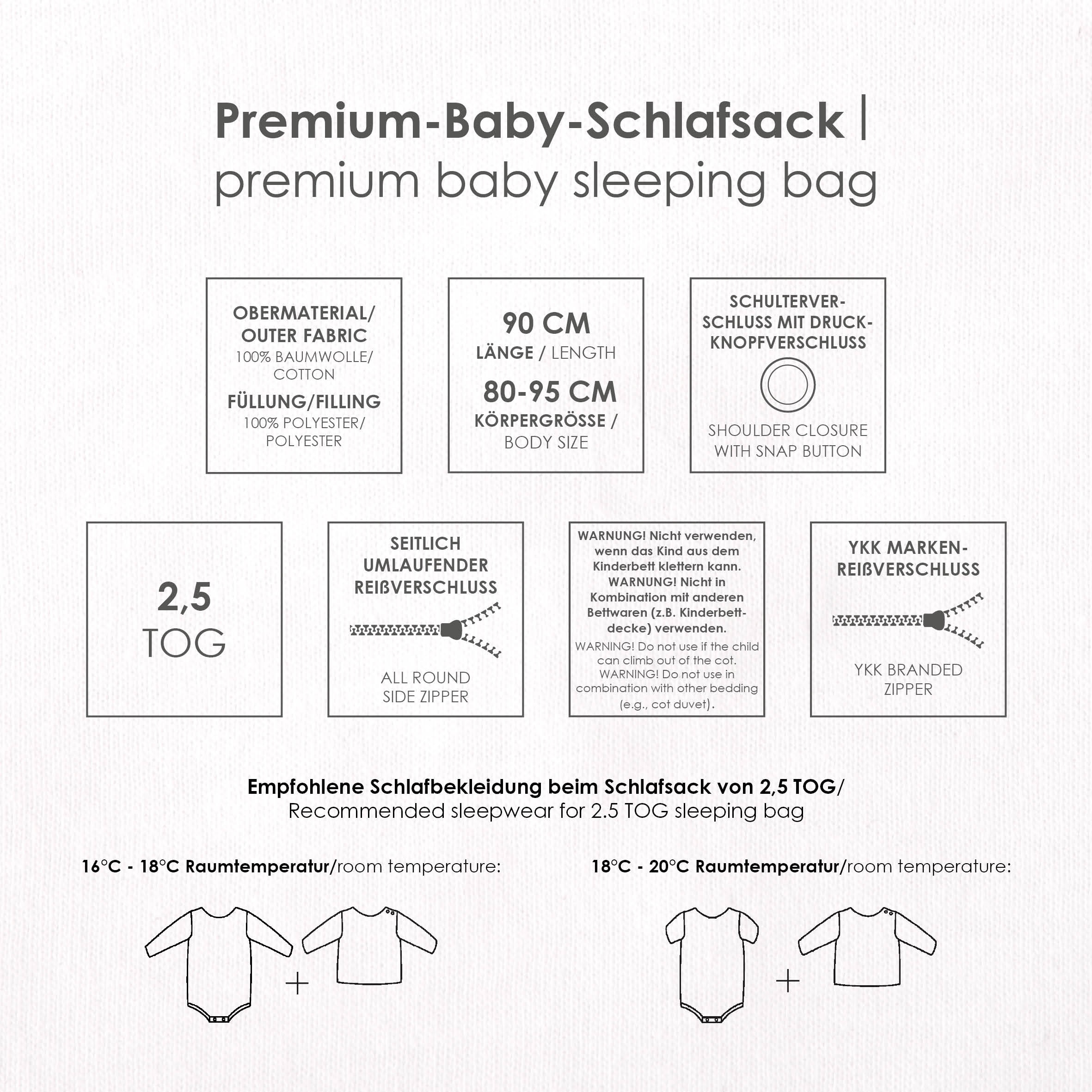 Baby Best Babyschlafsack »Little Bear Baby-Schlafsack 90cm«