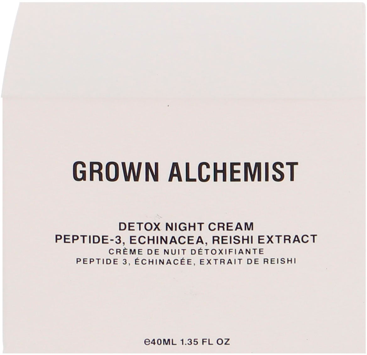 GROWN ALCHEMIST Nachtcreme »Detox Night Cream«, Peptide-3, Echinacea, Reishi Extract