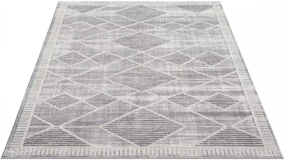 Carpet City Teppich »FLAIR178«, rechteckig, 11 mm Höhe, Kurzflor-Teppich, Skandi-Stil, Wohnzimmer