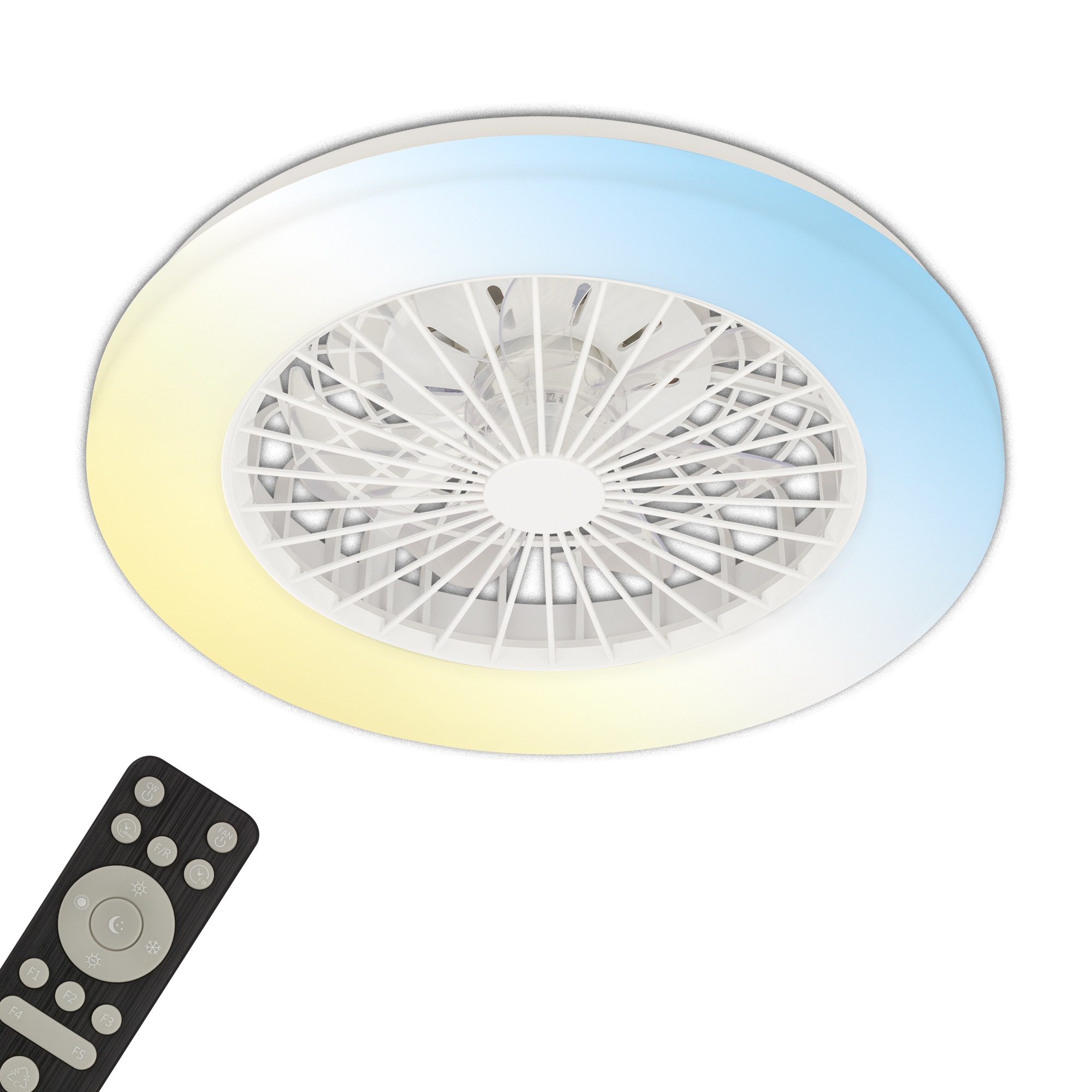 Briloner Leuchten LED Deckenleuchte »BREEZY« mit Fernbedienung günstig online kaufen
