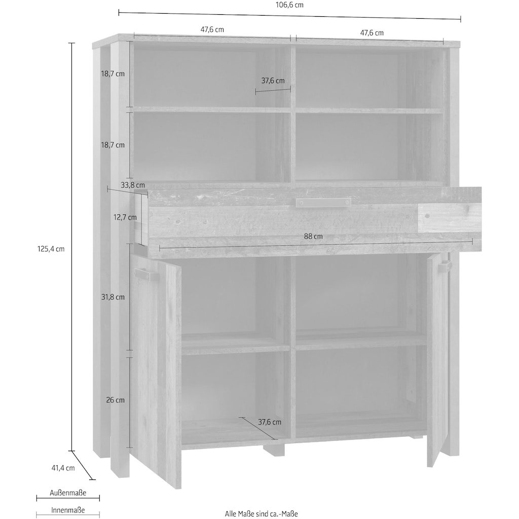 FORTE Highboard