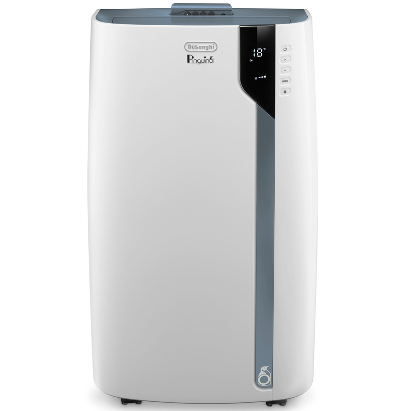 DE'LONGHI 3-in-1-Klimagerät »PAC EX105 A+++« Mobiles Klimagerät, für Räume bis 40m² Weiß Inklusive Set zur einfachen Fenstermontage sowie Griffe...