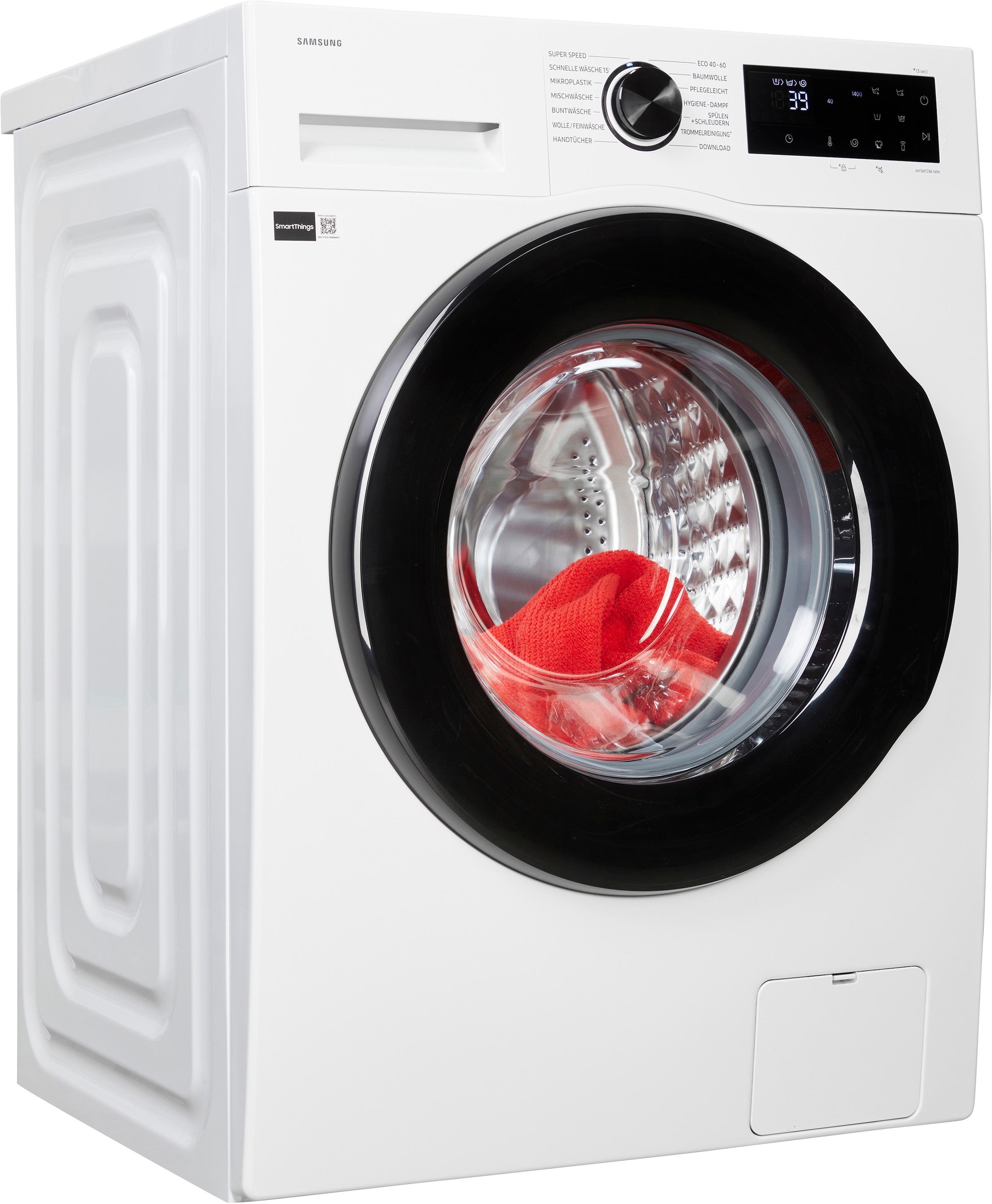 Samsung Waschmaschine WW5000F »WW1EFG5U34AEEG« 10 kg 1400 U/min AI Ecobubbleᵀᴹ - Effizient und schonend waschen