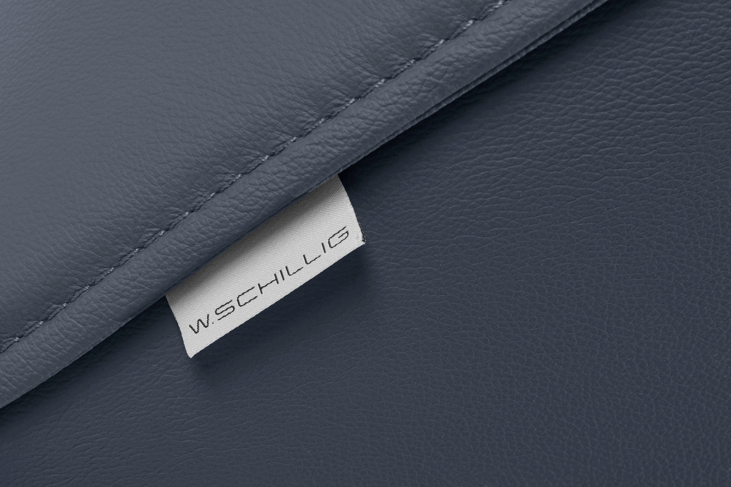 W.SCHILLIG 3-Sitzer »sally«, mit Metallfüßen in Chrom glänzend, Breite 224 cm