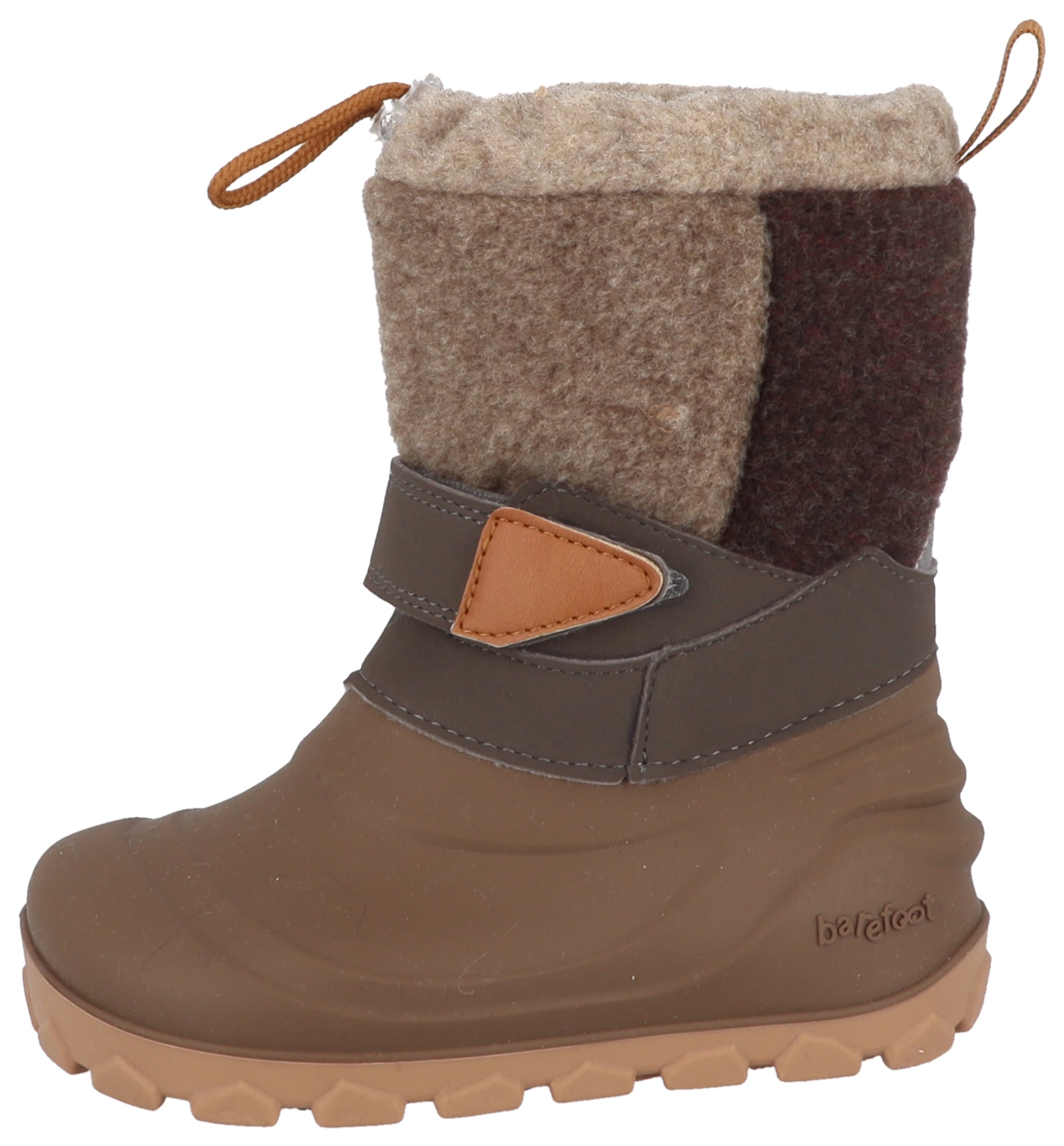 Lurchi Barfußschuh »Jan 1 Barefoot«  Winterboots, mit Kontrastbesatz, Größenschablone zum Download