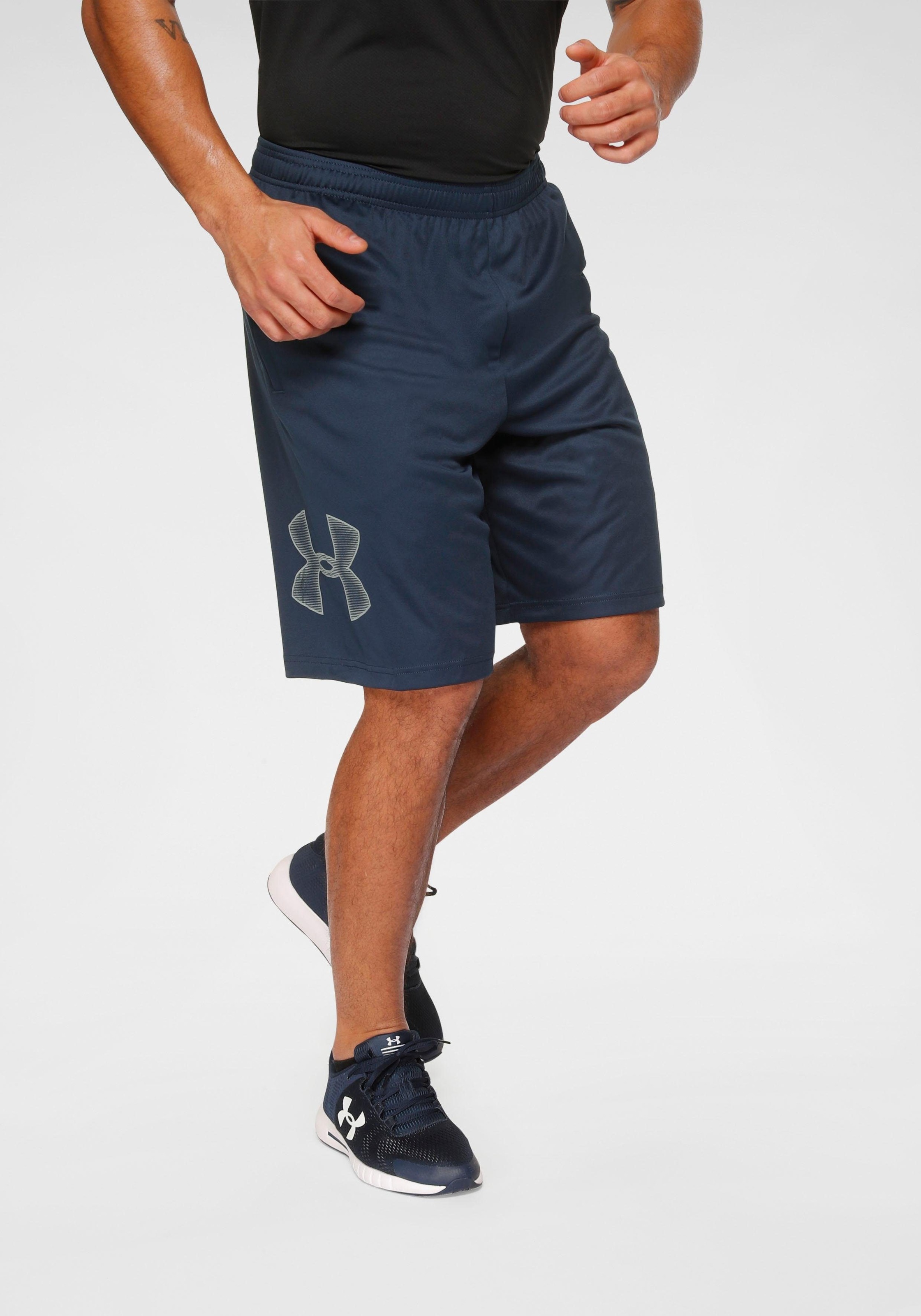 Shorts UA Tech Shorts mit Grafik, Gr. S (44/46) - N-Gr, marine N-Gr