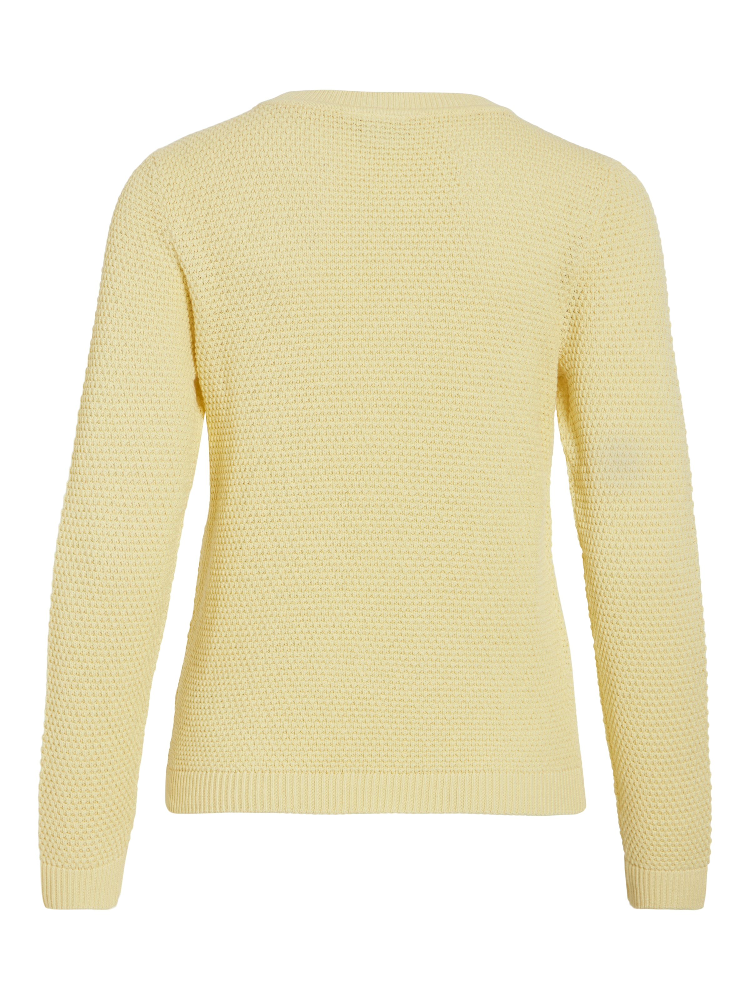 Vila Rundhalspullover »VIDALO O-NECK L/S KNIT TOP- NOOS« Baumwolle, regular fit