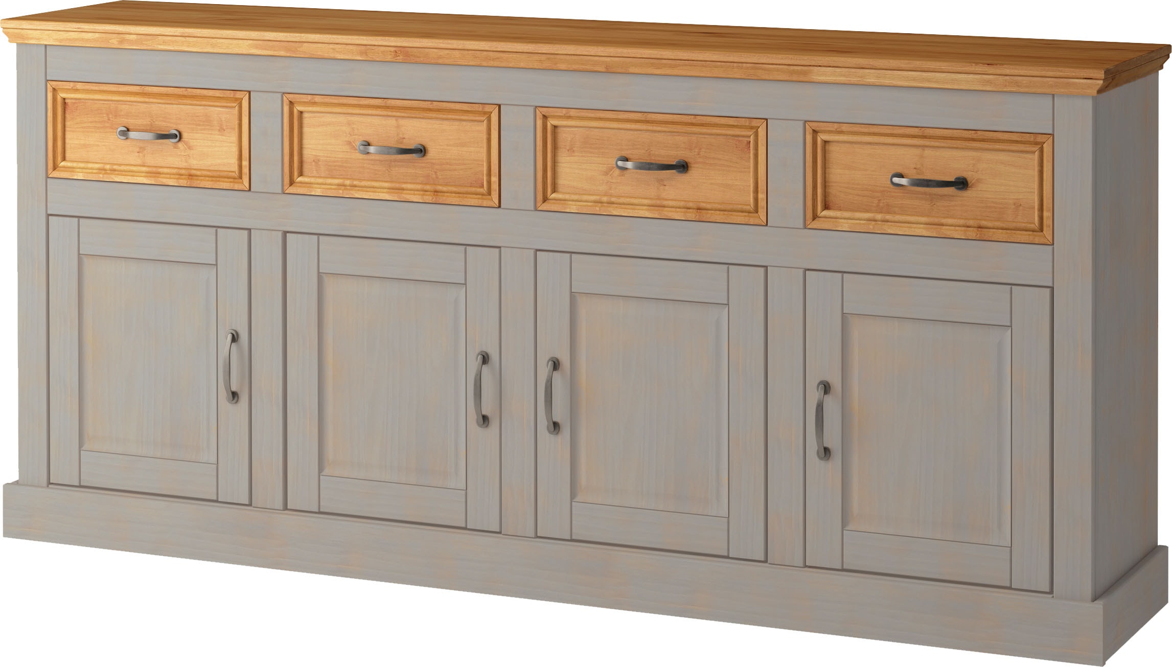 Home affaire Sideboard »Selma« Kommode mit 4 Türen und 4 Schubkästen günstig online kaufen