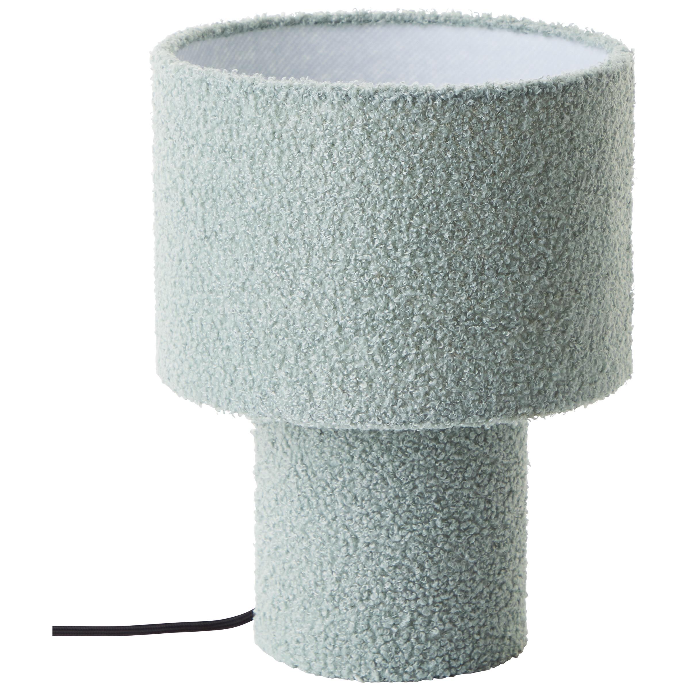 Brilliant Tischleuchte »Teddy«, 1 flammig, Leuchtmittel E27 | ohne Leuchtmittel, flauschiger Teddystoff, 30 x 23 cm, E27, Textil