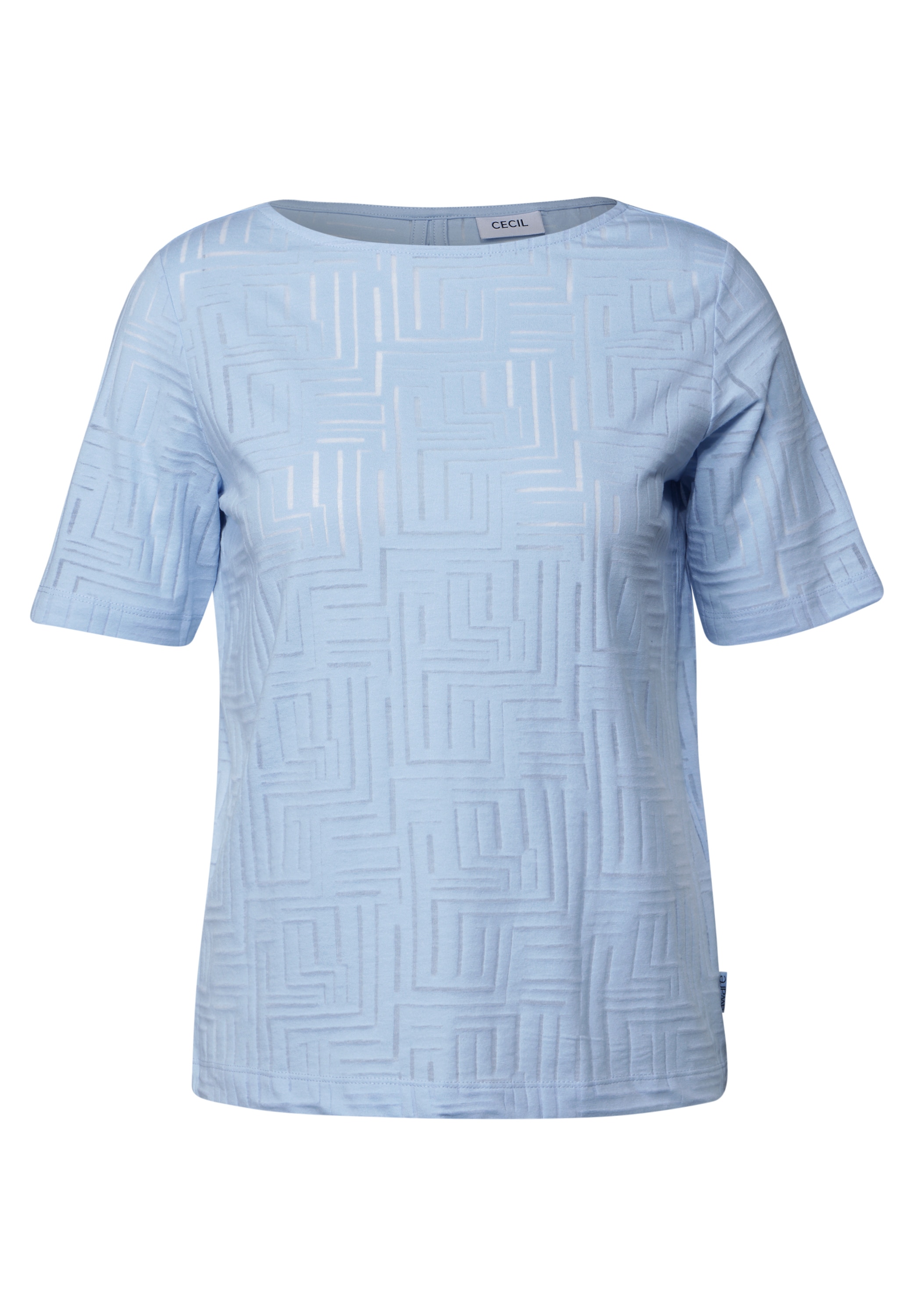 Cecil T-Shirt, in Ausbrenner-Optik