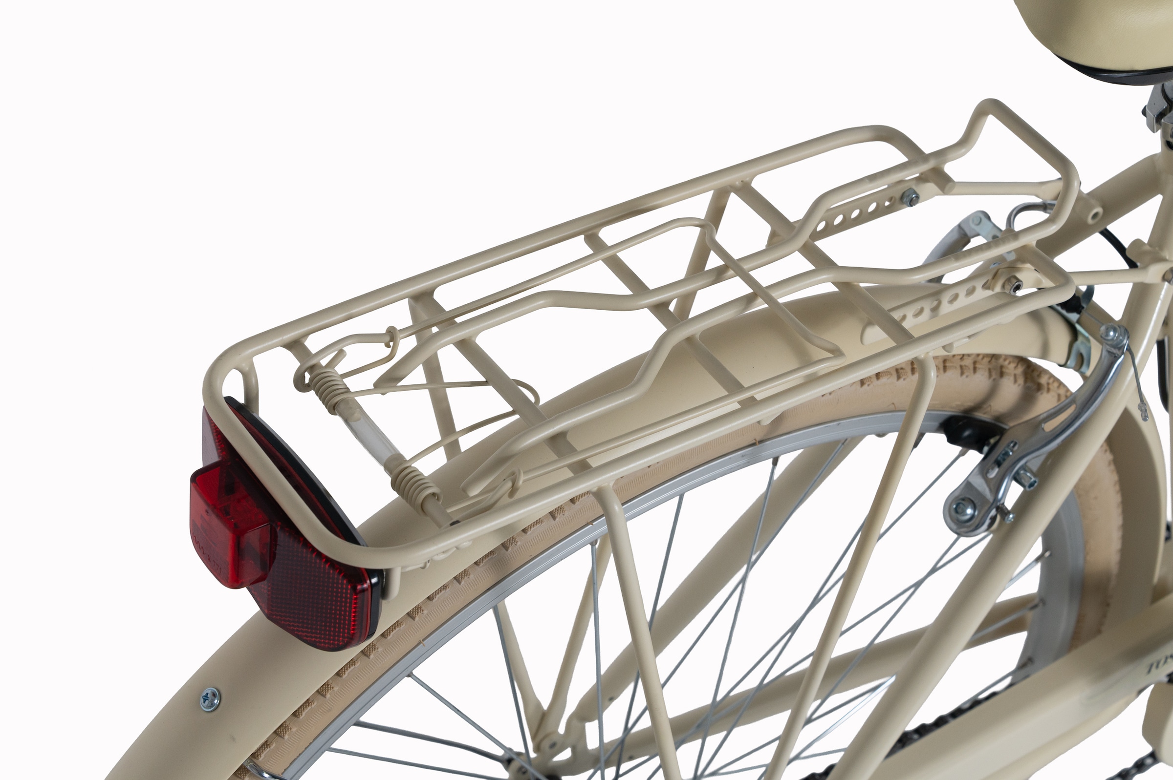 Dacapo Cityrad »DaCapo Damenrad 28'' Toscana Beige 6 Gänge« 6 Gang Shimano Tourney Schaltwerk Kettenschaltung