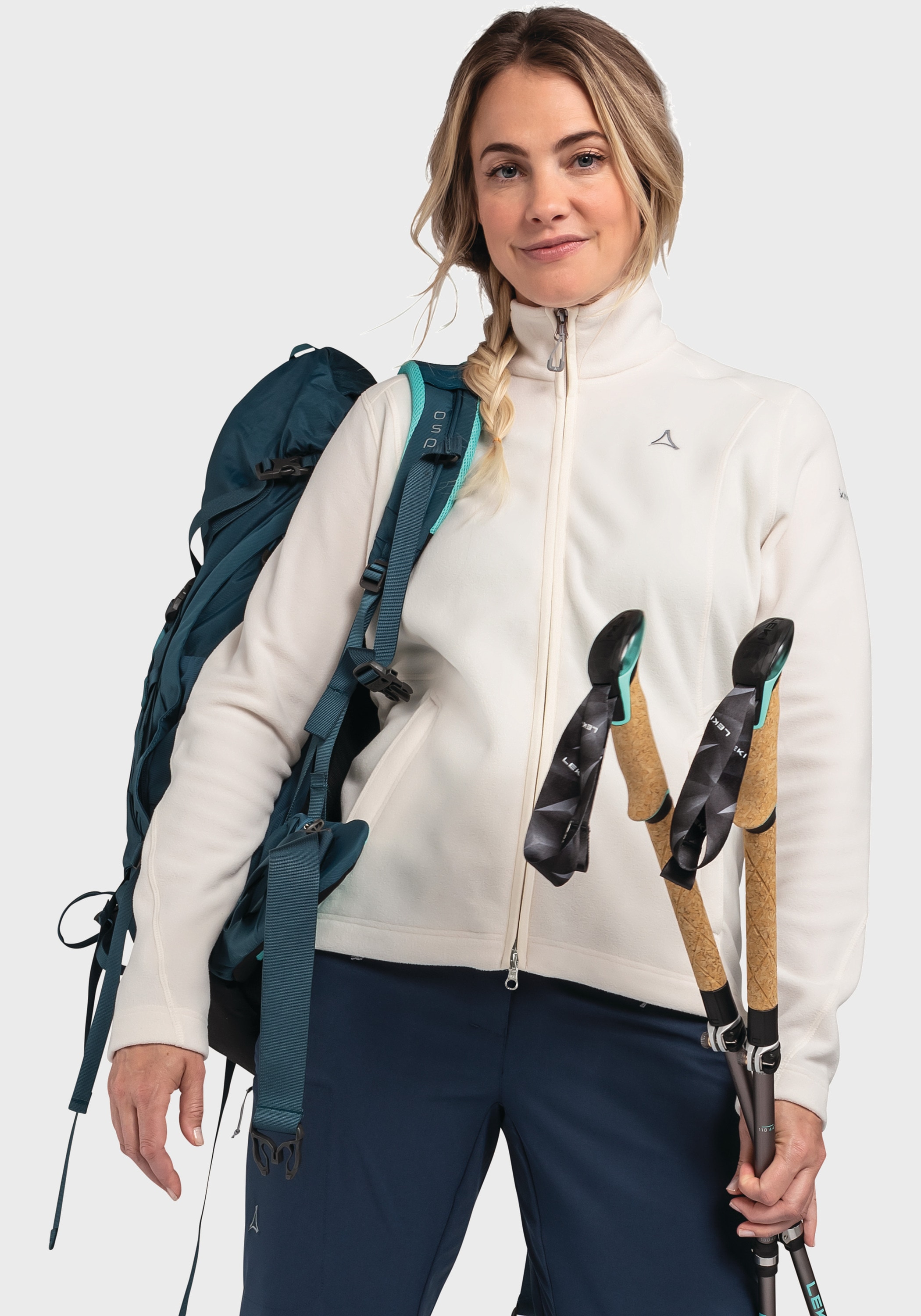 Schöffel Fleecejacke »Fleece Jacket Leona3«, ohne Kapuze