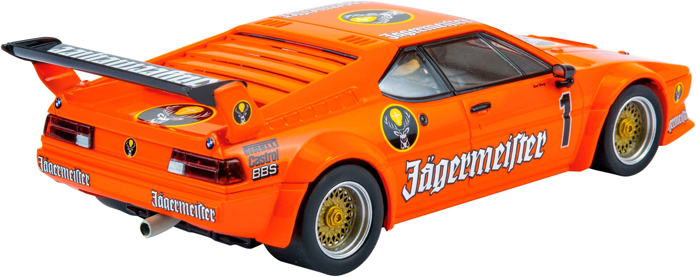 Carrera® Rennbahn-Auto »BMW M1 Procar "Jägermeister Racing Team, No.1"«, Maßstab 1:24; mit Lichteffekt