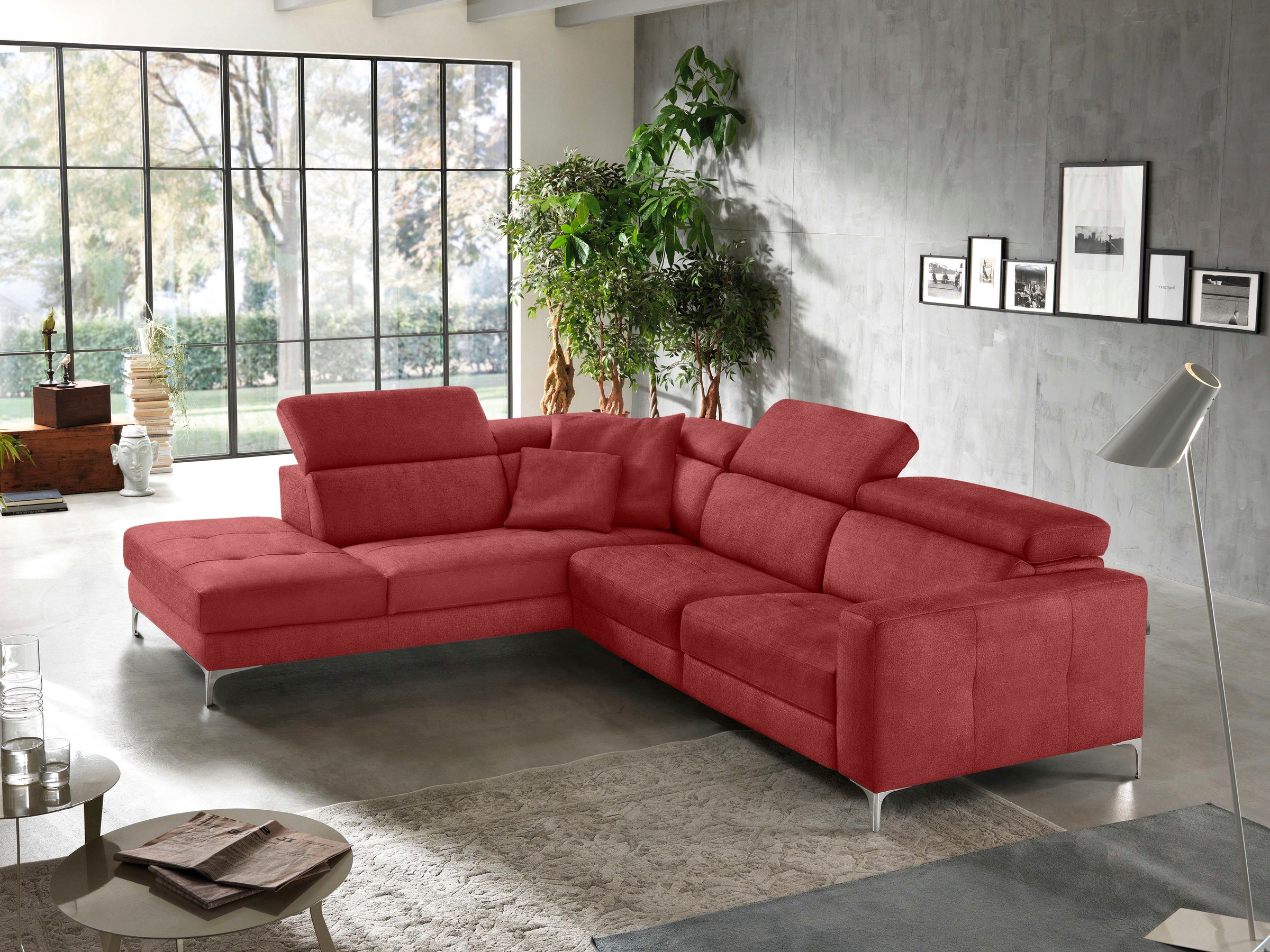 Egoitaliano Ecksofa "Matt, hoher Sitzkomfort und aufwendige Detailverarbeit günstig online kaufen