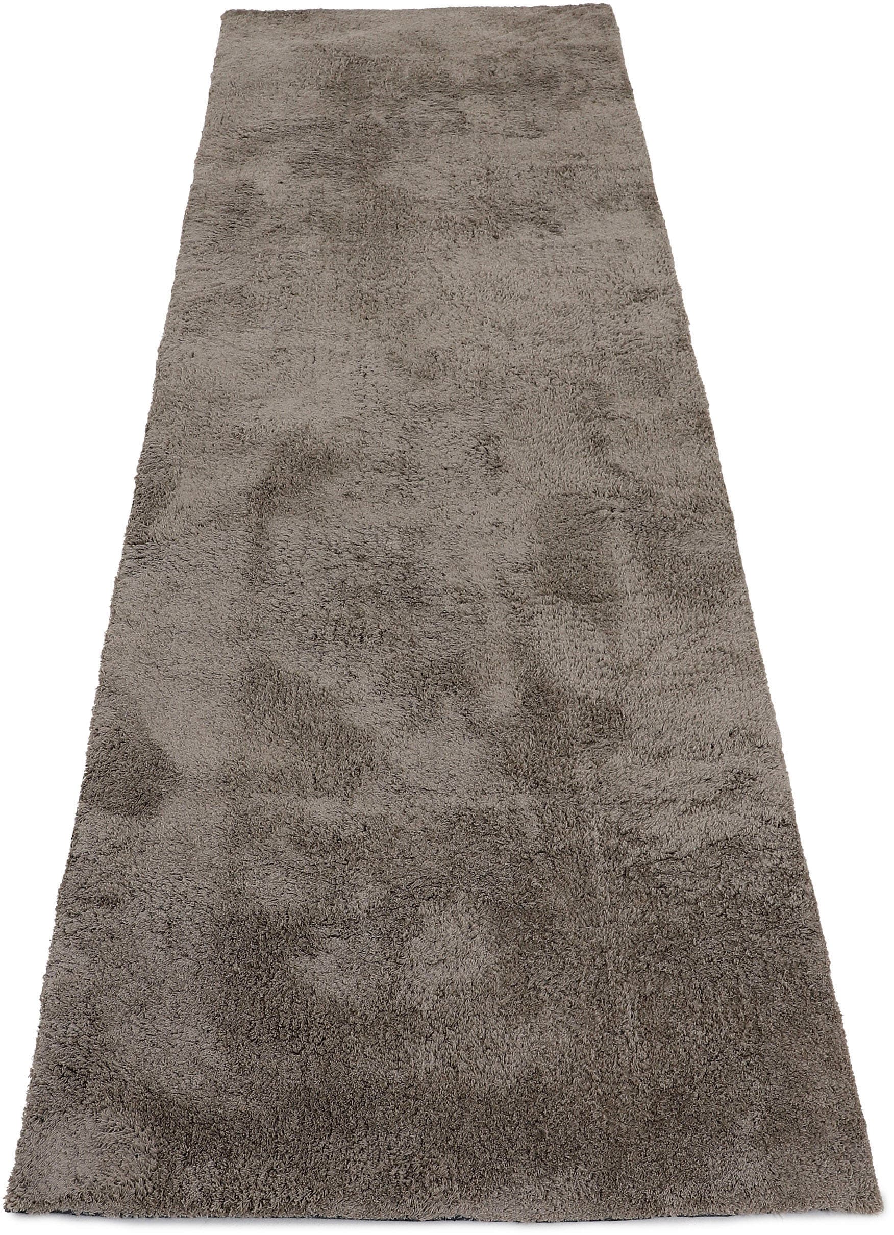 carpetfine Hochflor-Teppich »Silky«, rechteckig, 20 mm Höhe, Shaggy, Langfl günstig online kaufen