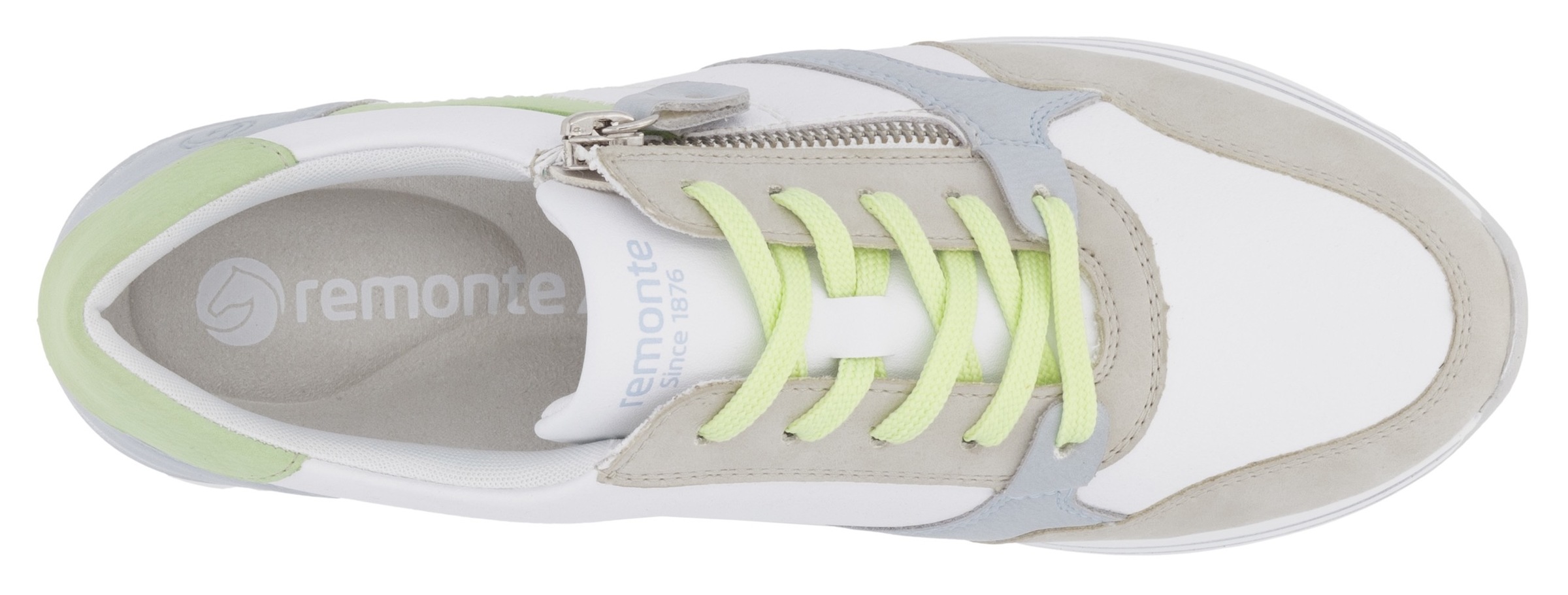 Remonte Plateausneaker, Freizeitschuh, Halbschuh, Schnürschuh mit loser Soft-Einlage