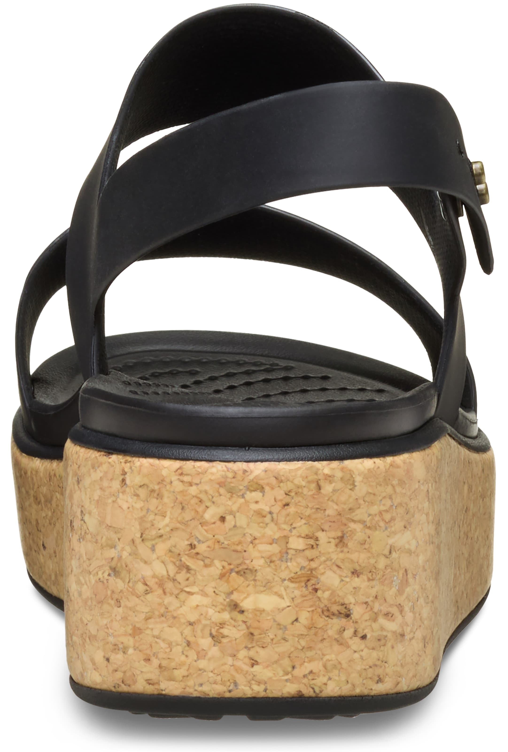 Crocs Keilsandalette »Brooklyn Cork Low Wedge«  , Plateausandale, Sommerschuh mit Korkplateau