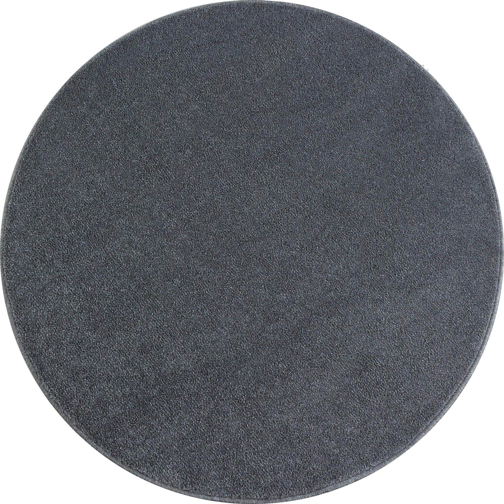 Ayyildiz Teppiche Teppich »ATA«, rund, 10 mm Höhe, Kurzflor, uni, große Far günstig online kaufen