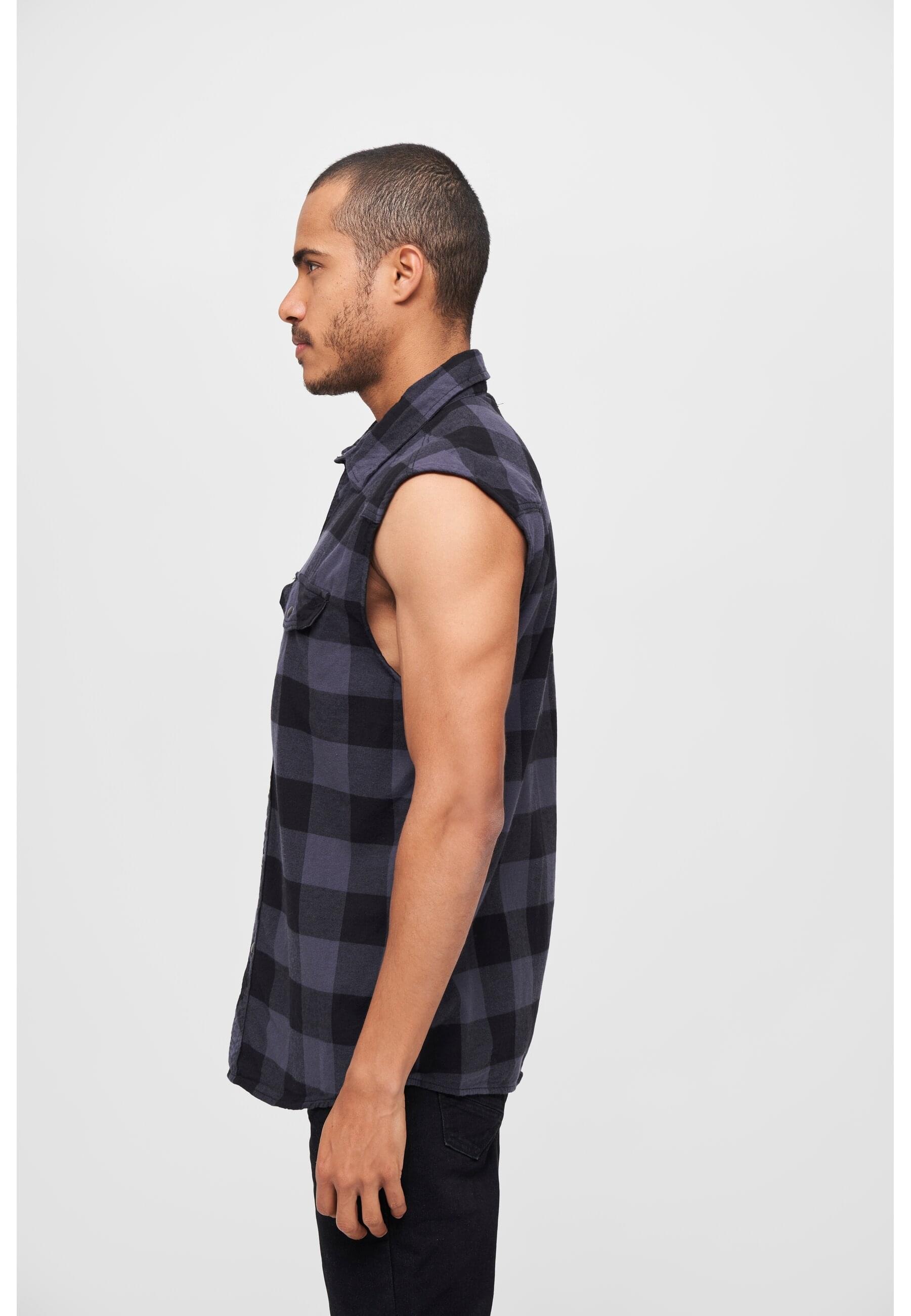 Brandit Jerseyweste »Brandit Herren Checkshirt Sleeveless« 1 Stk.