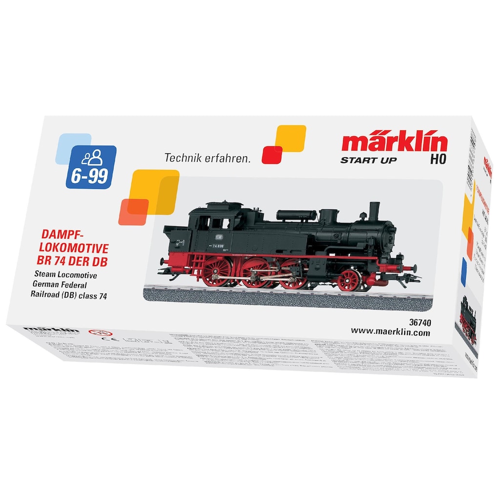 Märklin Tenderlokomotive »Märklin Start up - BR 74, DB - Wechselstrom - 36740«