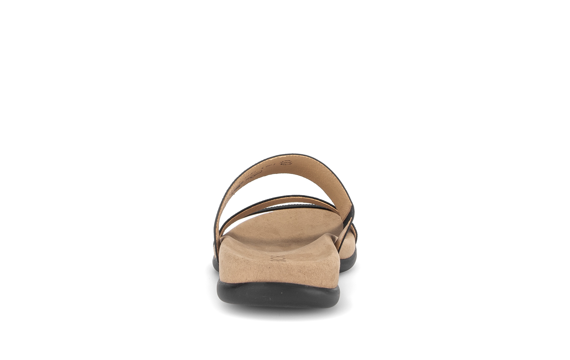 Gabor Pantolette  Keilabsatz, Schupfschuh, Sommerschuh mit feinen Riemen