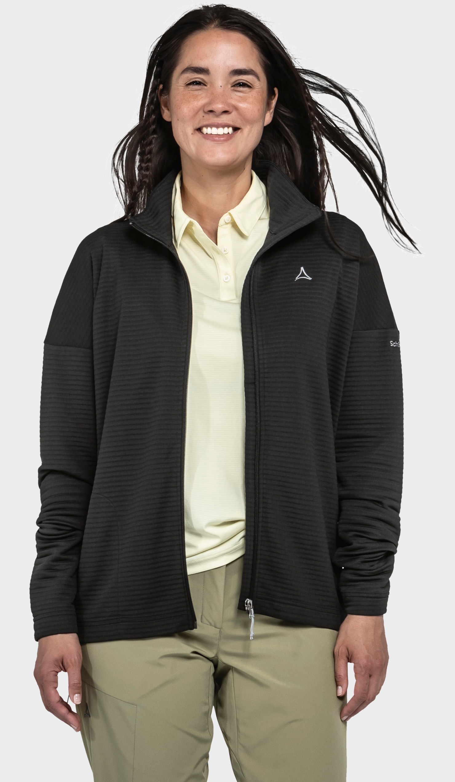 Schöffel Fleecejacke »CIRC Fleece Jk Style Smue WMS« ohne Kapuze
