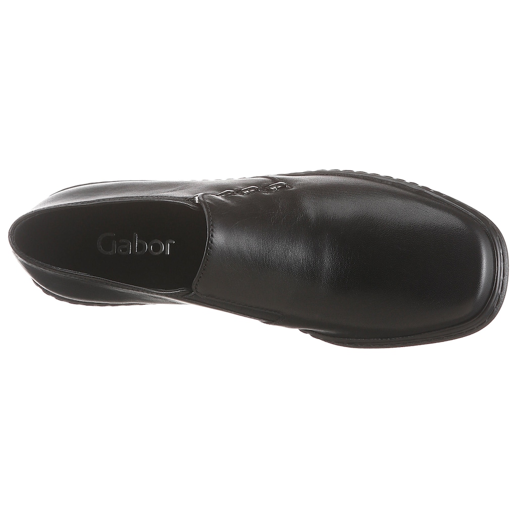 Gabor Slipper, Trotteur, Pumps mit dezenter Applikation