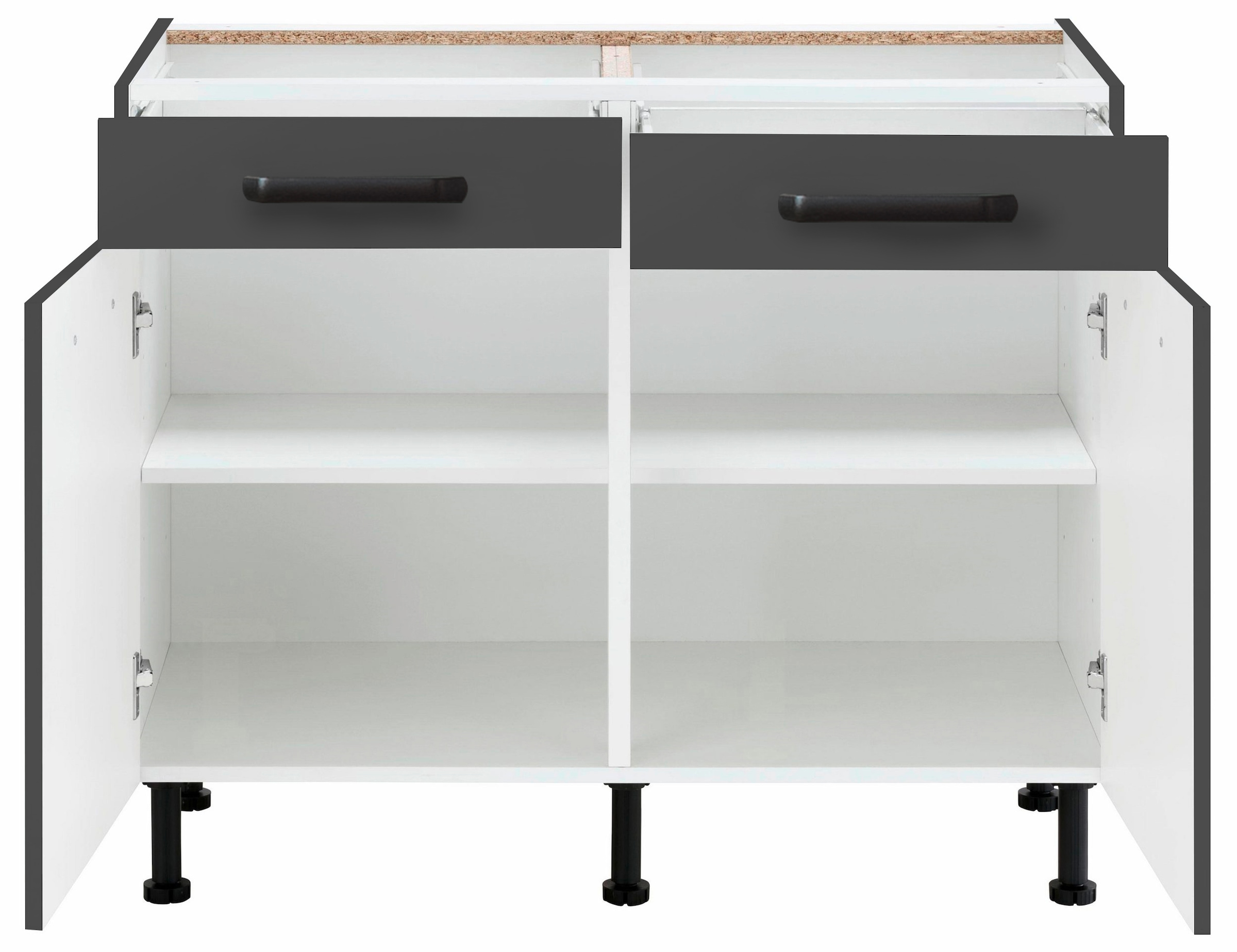 wiho Küchen Unterschrank »Simi« Soft-Close-Funktion in Schubkästen und Auszügen, verstellbare Füße