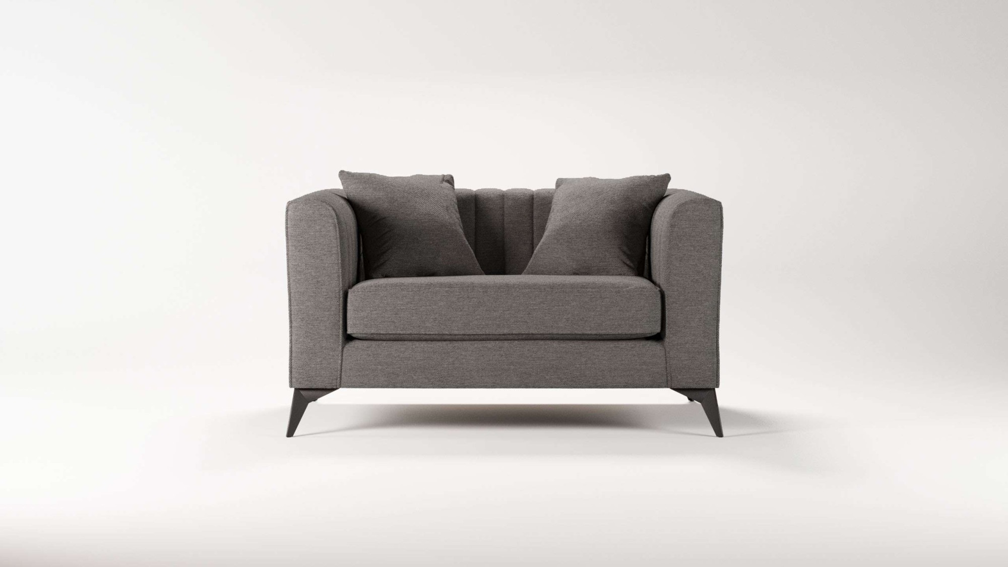 Places of Style Loveseat »MATTHEW Loungesessel, Maße B/T/H: 130/86/74 cm«, günstig online kaufen