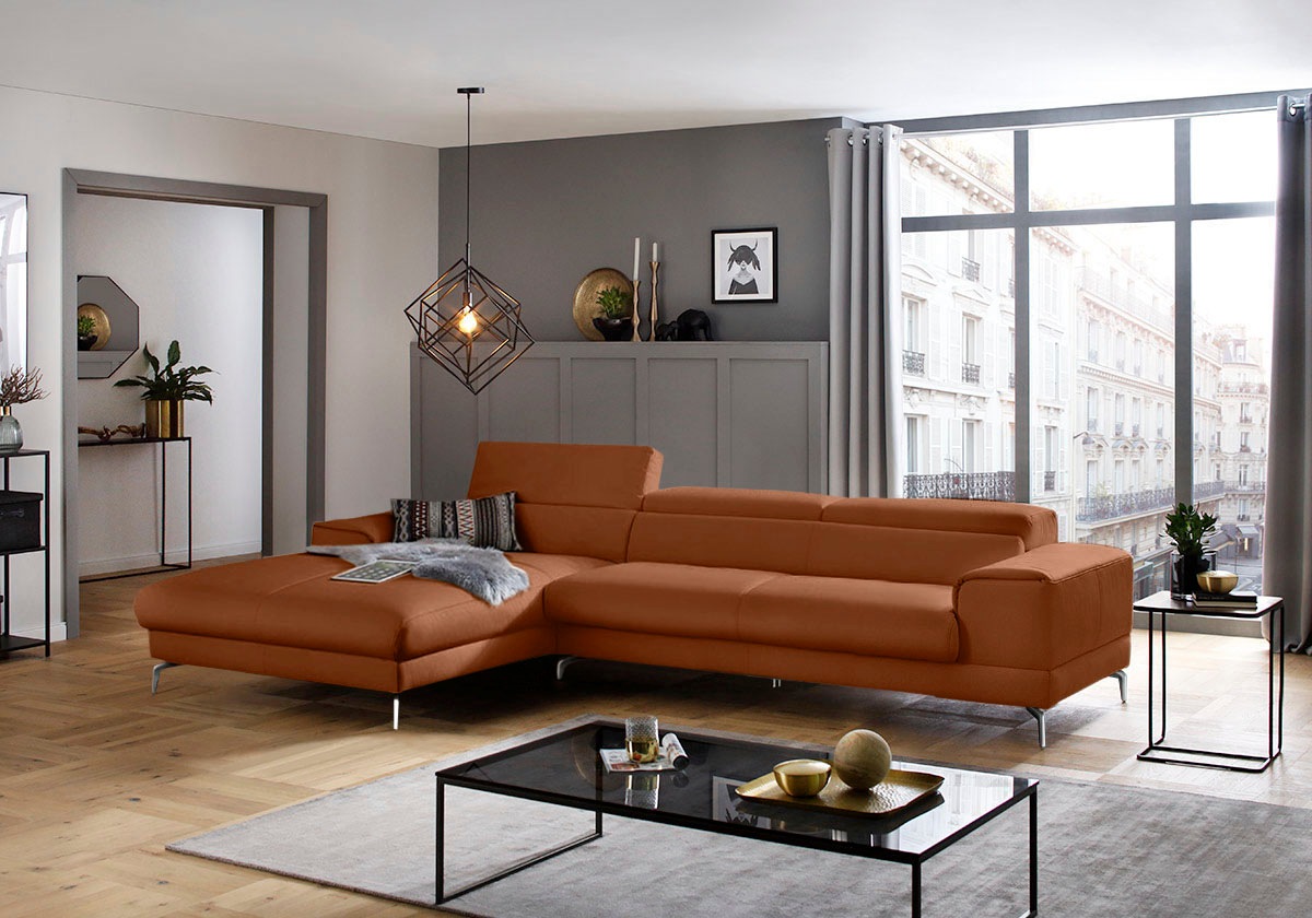 W.SCHILLIG Ecksofa »piedroo, Designsofa mit tollem Sitzkomfort, elegant und günstig online kaufen