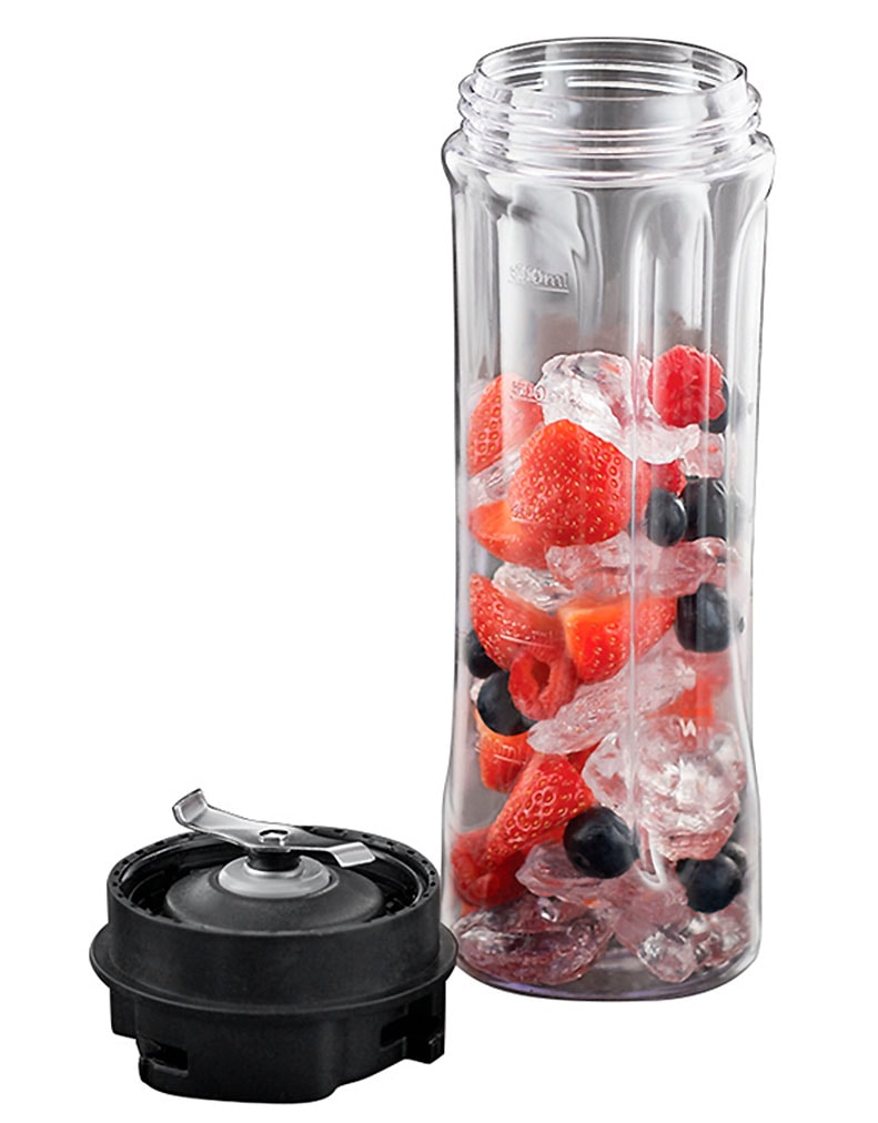 RUSSELL HOBBS Smoothie-Maker »Mix & Go Smoothie Maker 23472-56«, 300 W, 600 ml Mixbehälter, spülmaschinenf., Edelst., Power Motor 23.500 U/min