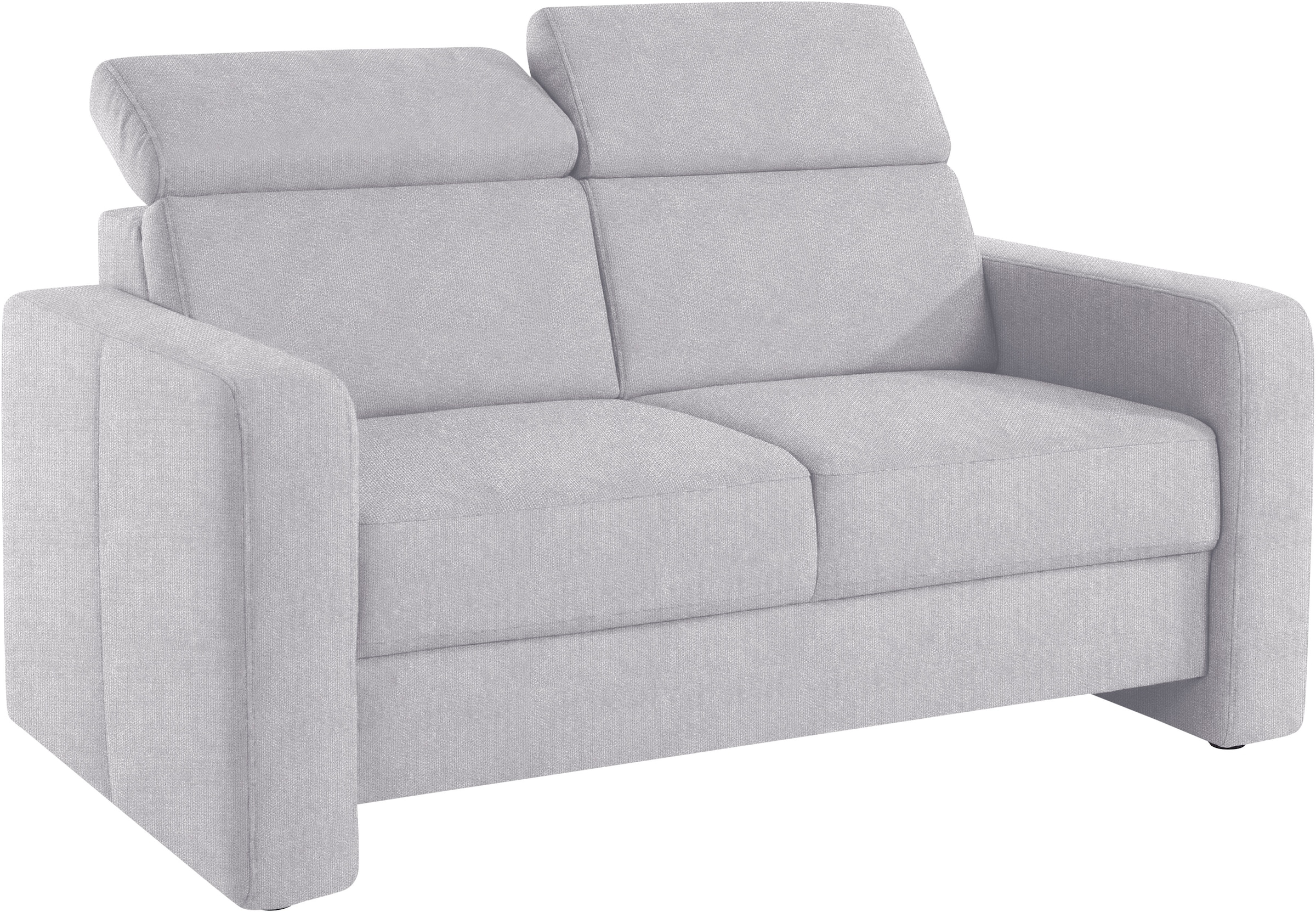 sit&more 2-Sitzer »Bologna«, inklusive Kopfteilverstellung und Federkern