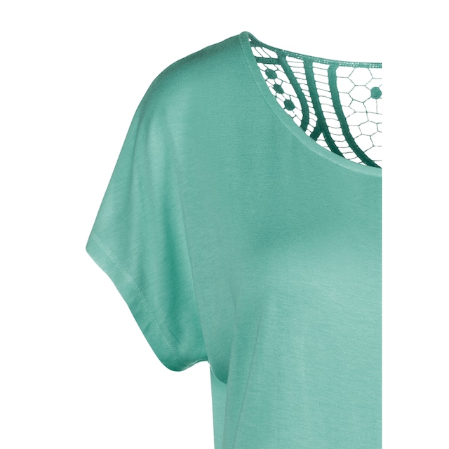 Vivance T-Shirt, (2er-Pack), mit weicher Häkelspitze am Rücken im  Online-Shop kaufen