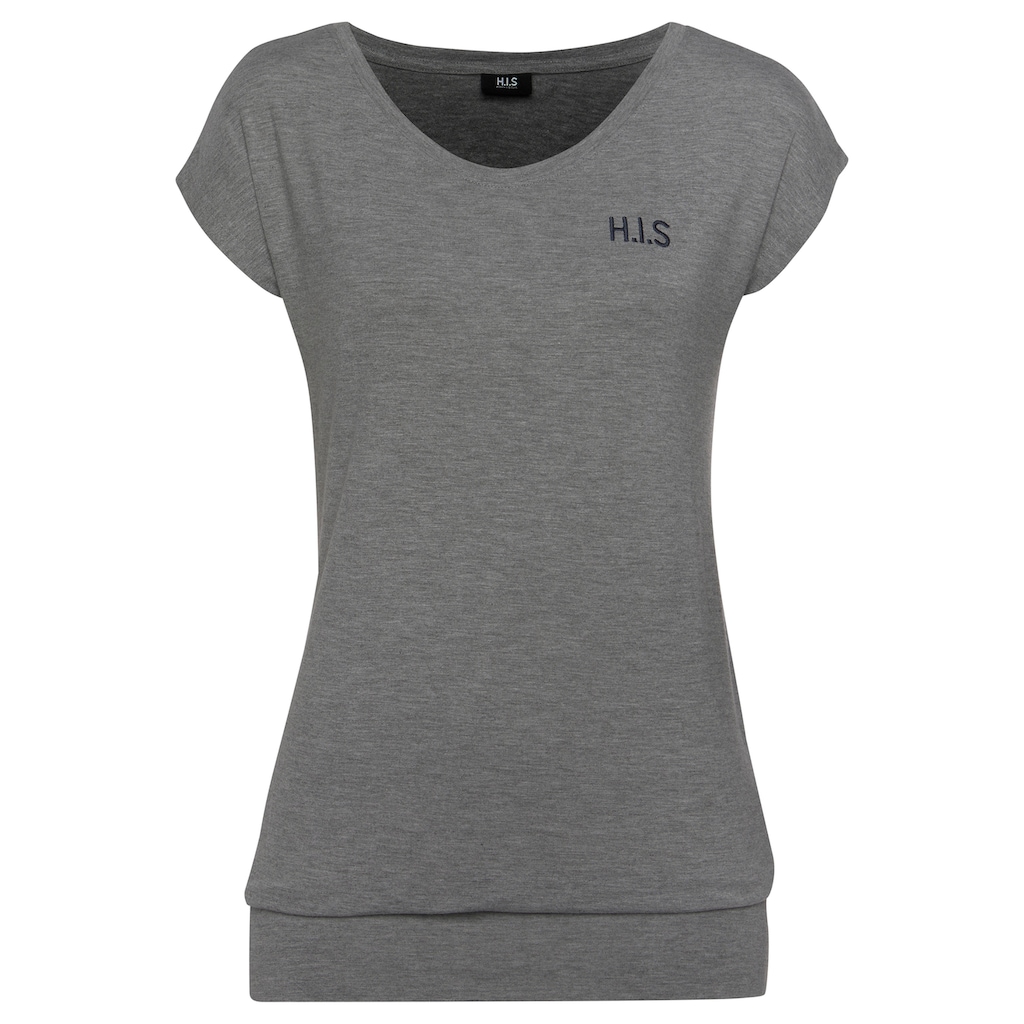 H.I.S T-Shirt »aus Viskose«, (2er-Pack)