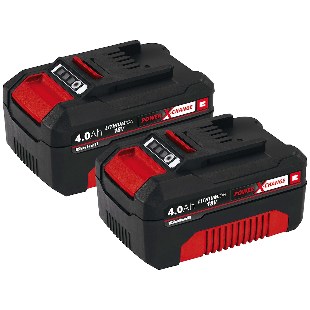 Einhell Akku »PXC-Twinpack«, 18,0 V, Power X-Change, 2-tlg., 18 V, 4 Ah