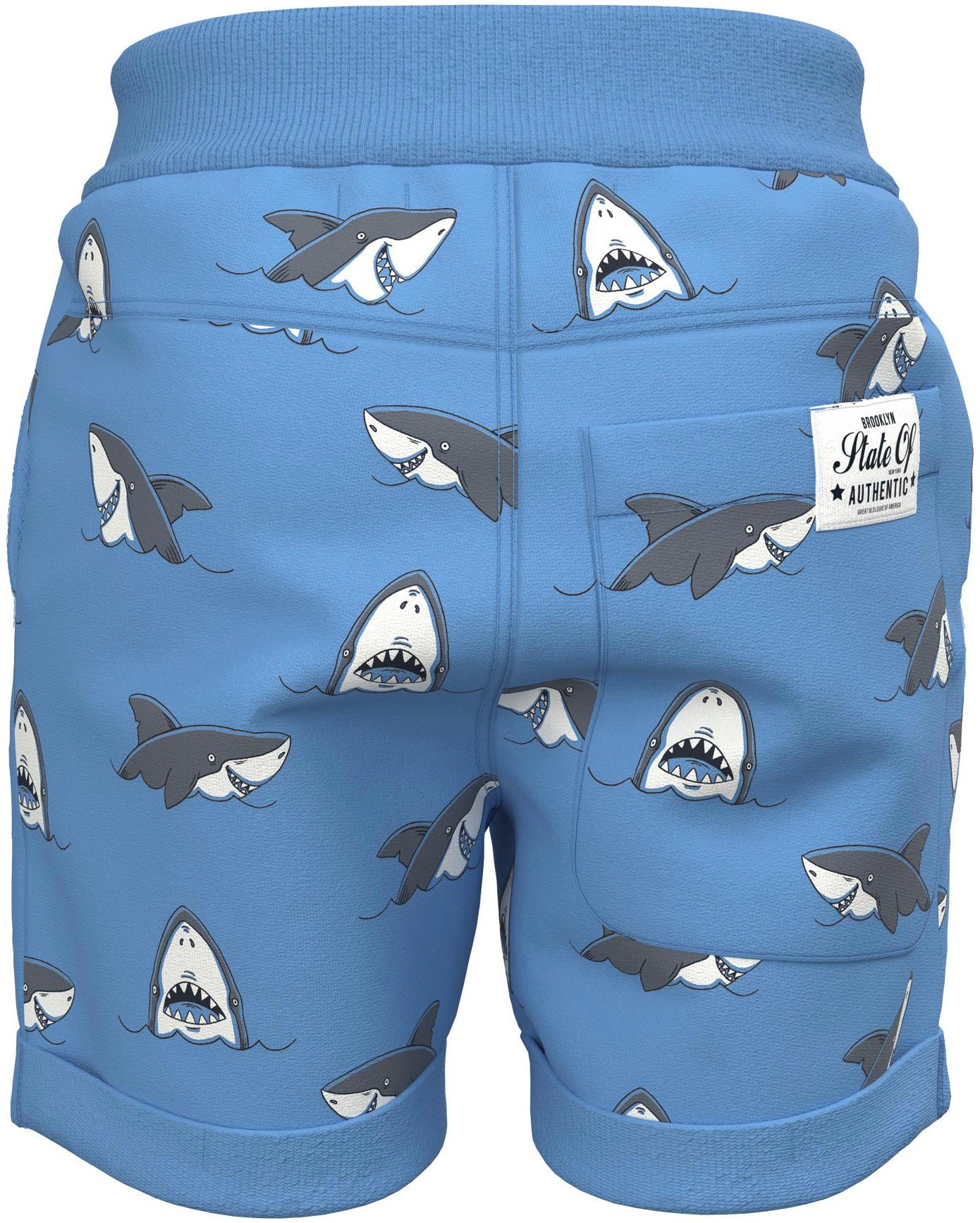 2. Bild von Name It Sweatshorts »NMMVERMO AOP LONG SWE SHORTS UNB F NOOS«, mit Alloverdruck