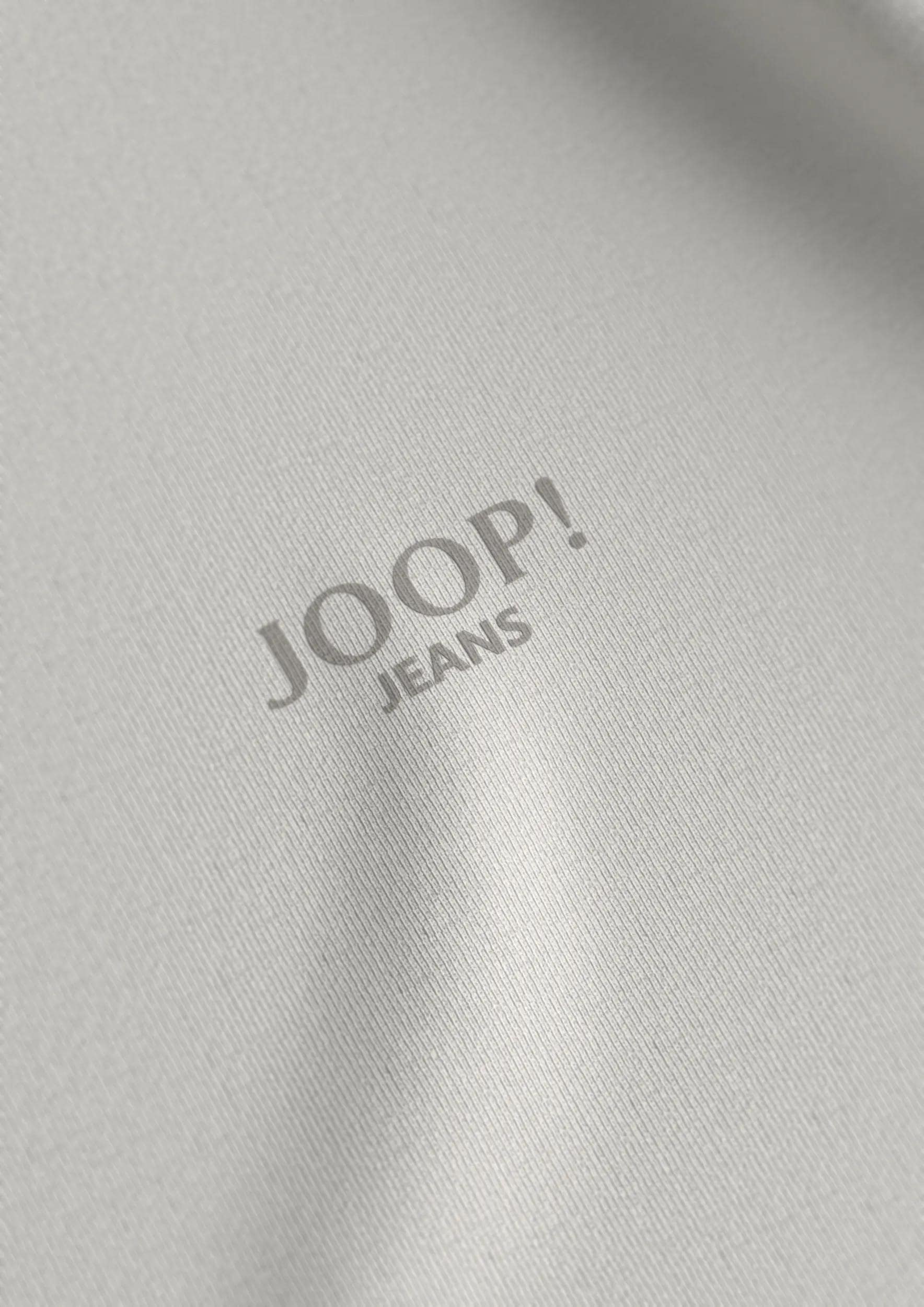 Joop Jeans Kurzarmshirt »Alphis«, Mit Ton-in Ton Logoprint