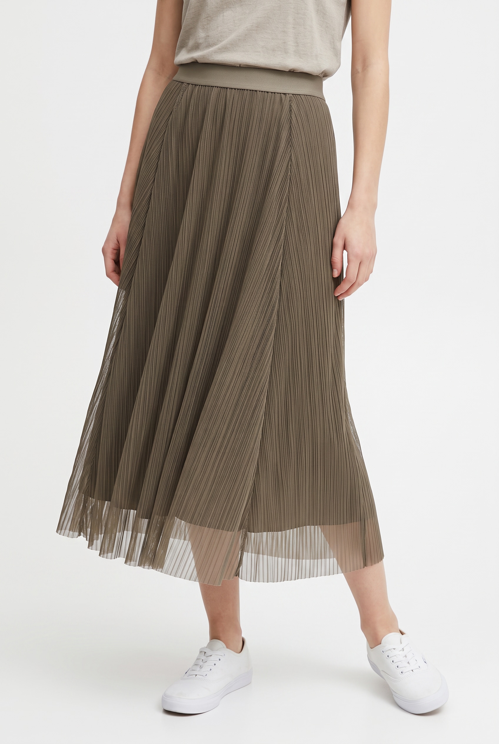 ONLY Maxirock »ONLLAVINA SKIRT JRS« Polyester