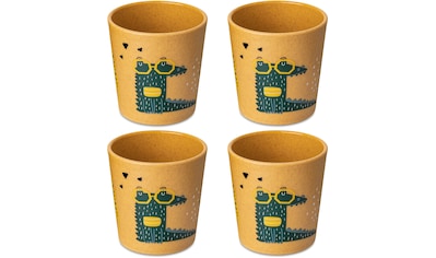 Kinderbecher »CONNECT CUP S ZOO«, (Set, 4 tlg., 4x Becher 190ml)
