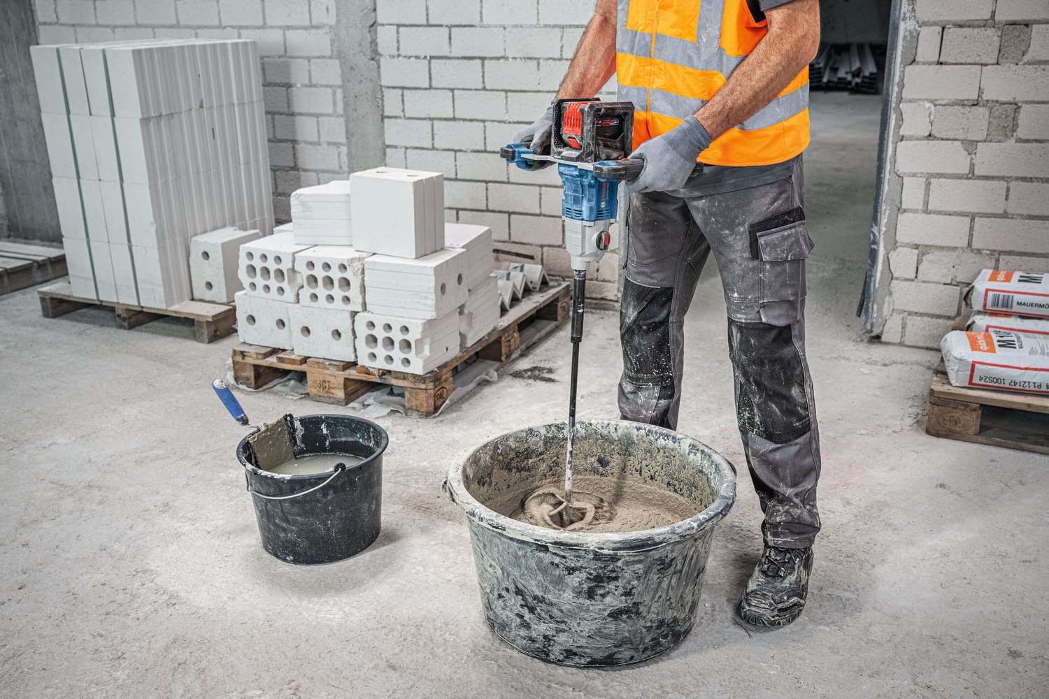 Bosch Professional Rührwerk »»GRW 18V-160««, ohne Akku, ohne Ladegerät