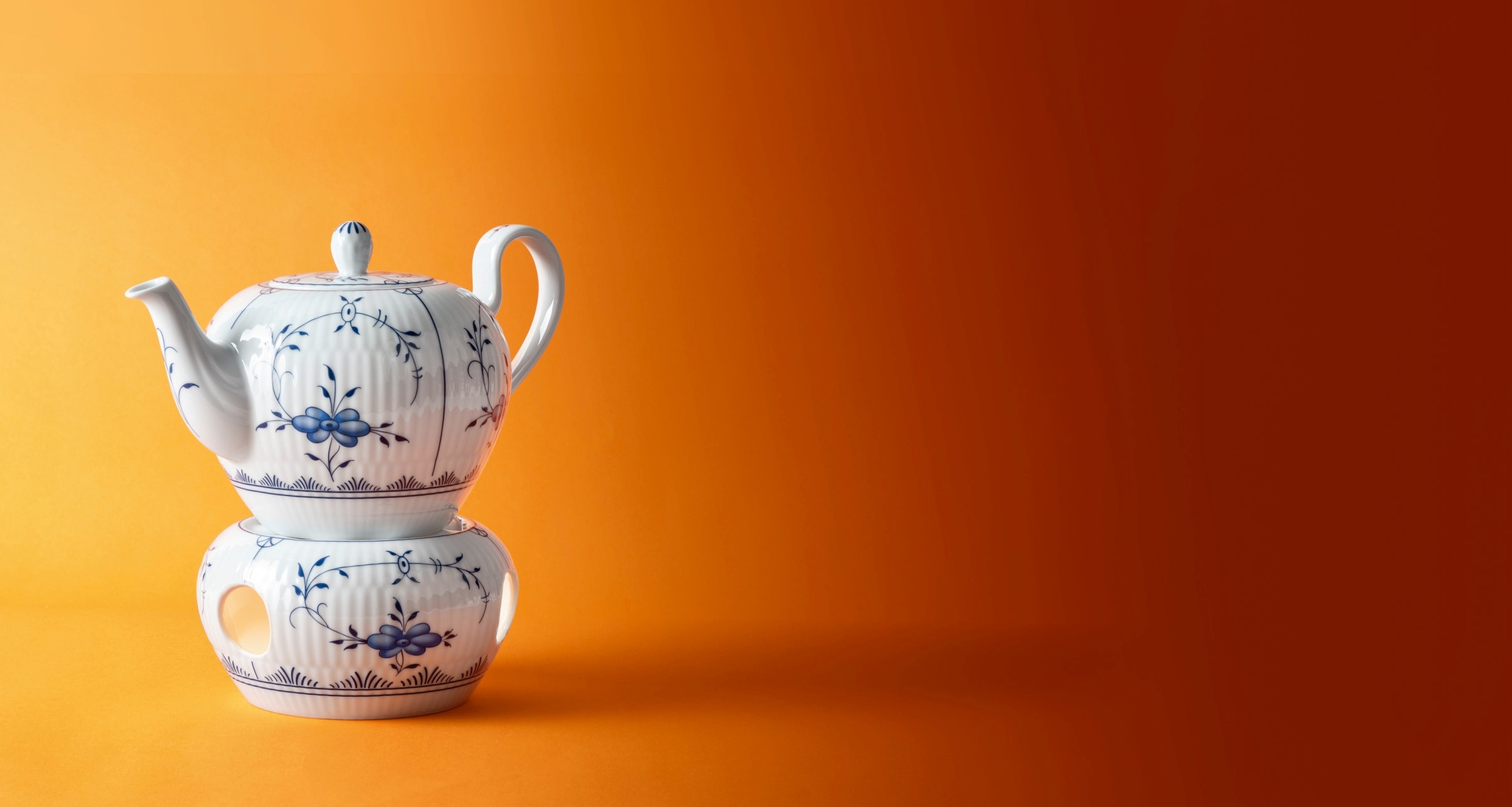 Seltmann Weiden Stövchen »Amina Strohblume« Teekannen-/Kaffeekannen Wärmer, Teelichthalterung