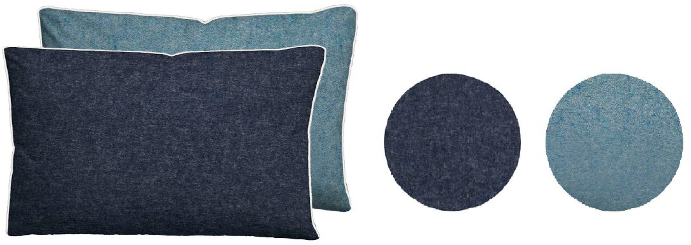 Biberna Kissenbezug »Hermal« (1 Stück), Wendekissenbezug, Made in Germany zertifiziert, geeignet im Winter