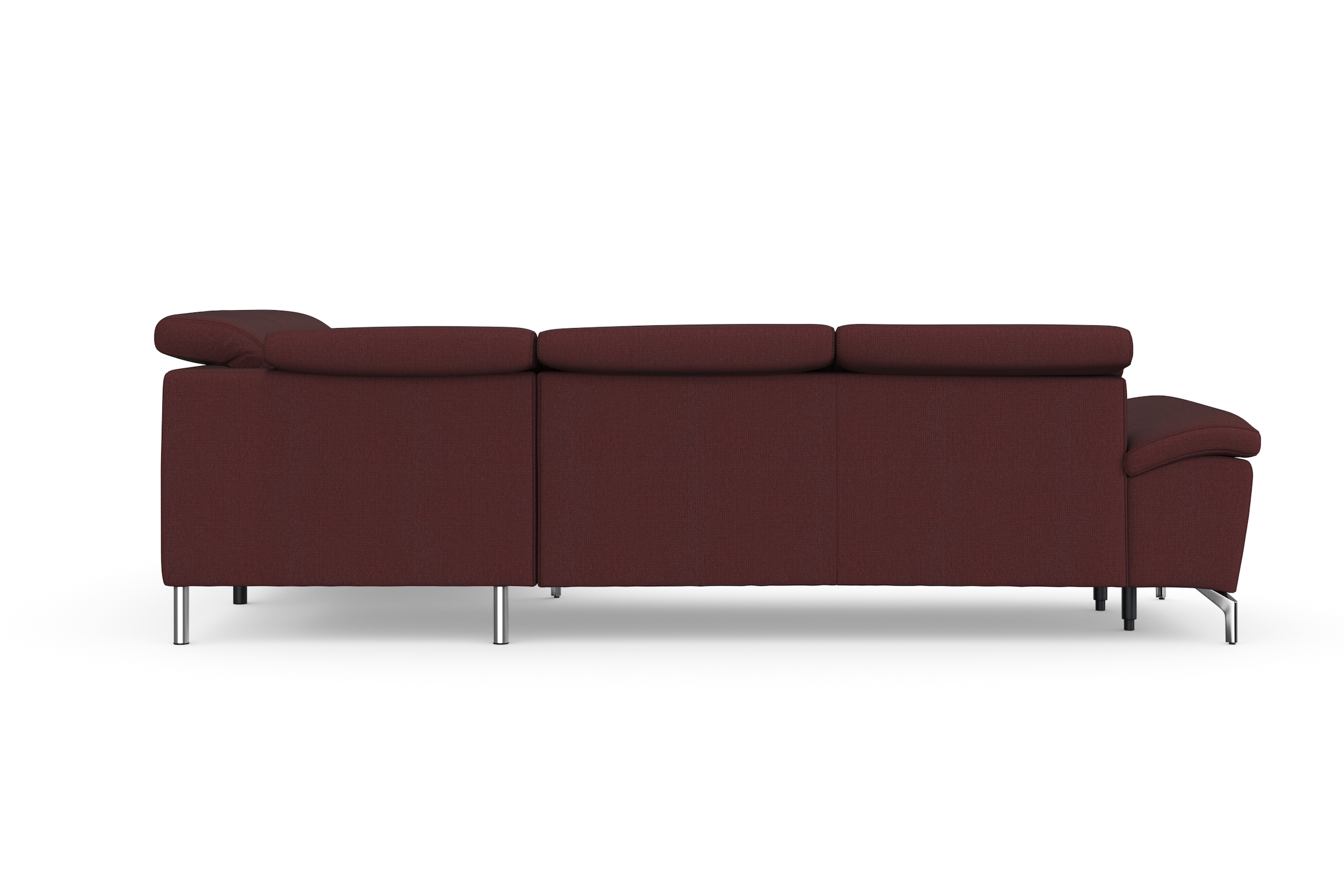 sit&more Ecksofa »Cool L-Form«, wahlweise mit Kopfteilverstellung und Vorziehsitz, motorisch